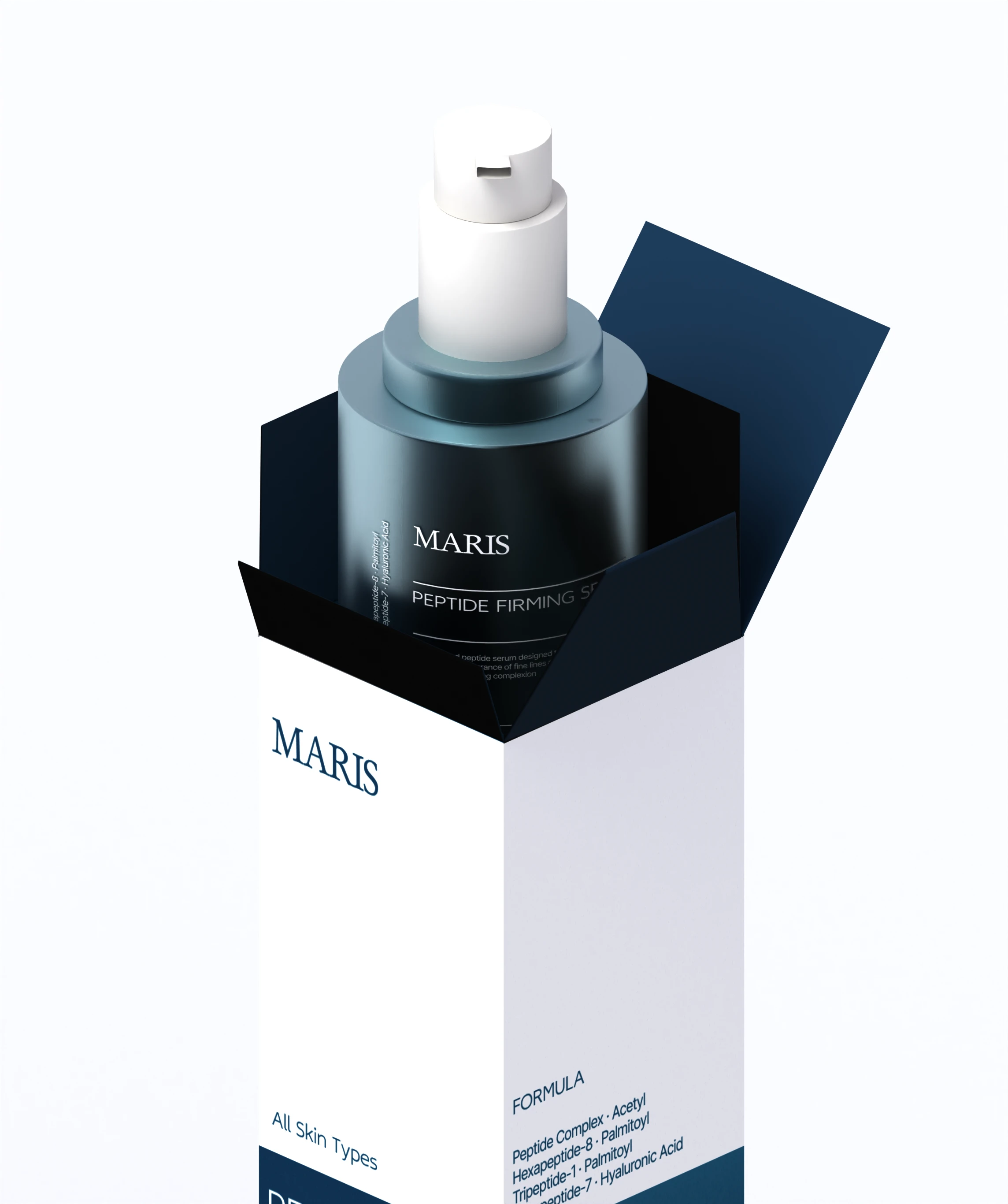 Maris - дизайн серии упаковки для бренда уходовой косметики — Изображение №6 — Брендинг, 3D на Dprofile
