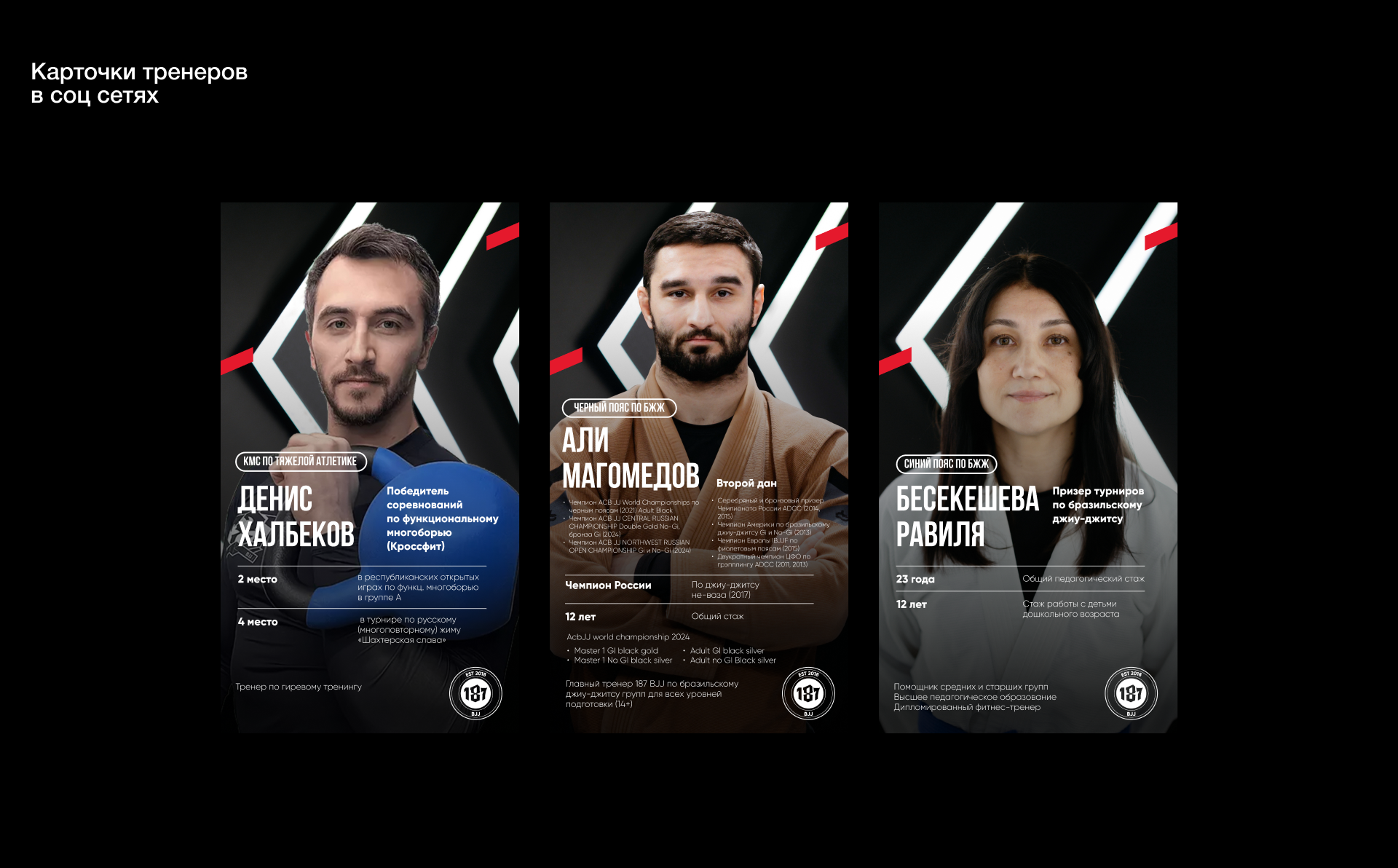 187BJJ - Фирменный стиль для школы Джиу-Джитсу — Изображение №4 — Брендинг, Графика на Dprofile