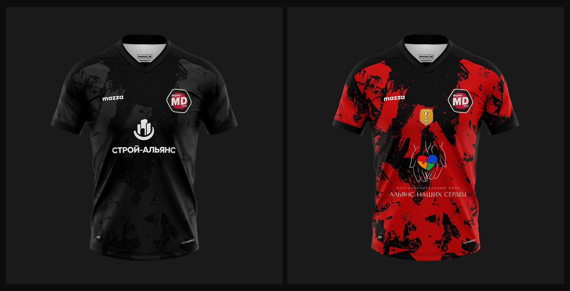 Дизайн джерси для футбольной команды Mazza x Mighty Dicks — Изображение №3 — Графика, Маркетинг на Dprofile