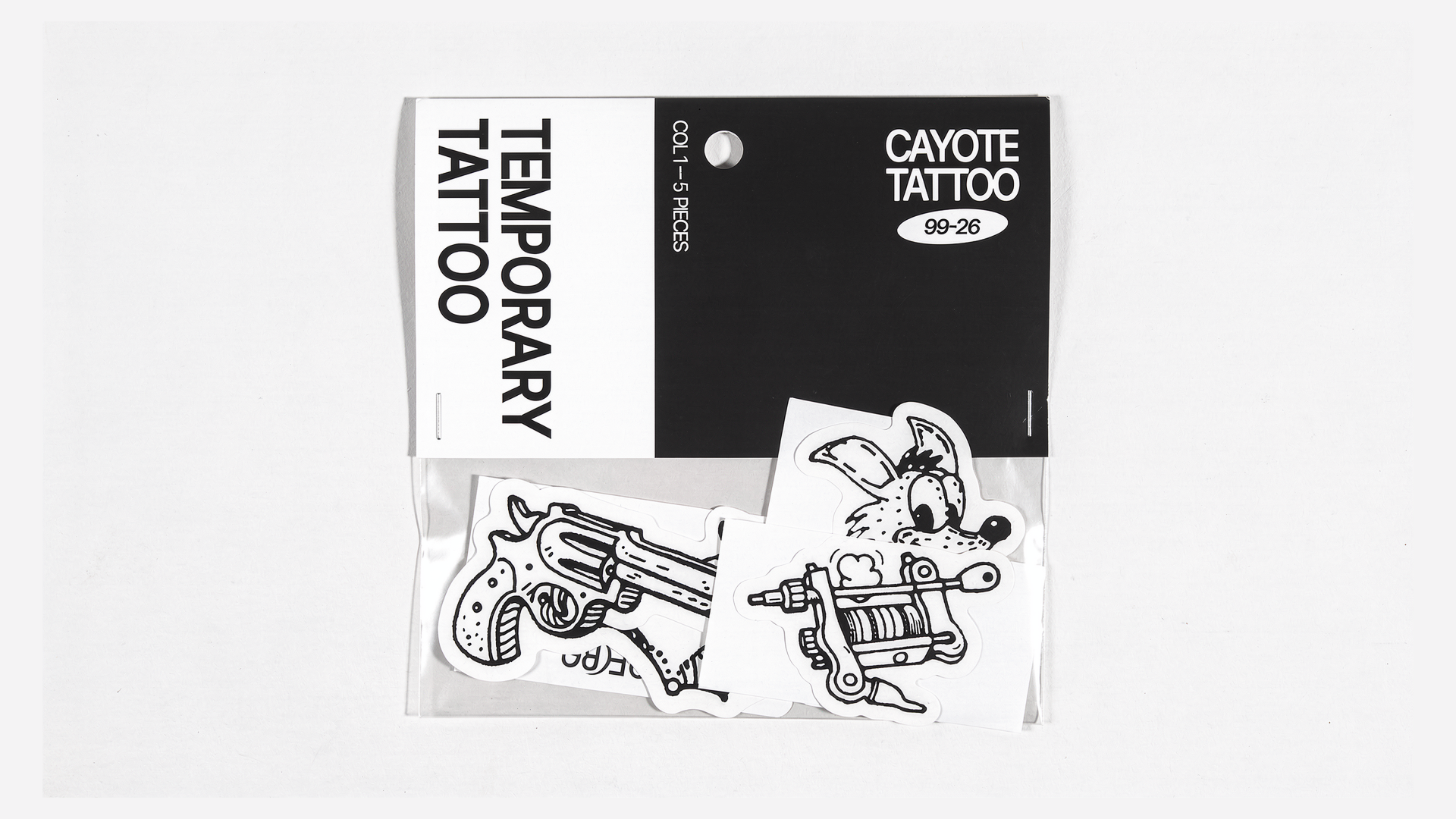 Cayote Tattoo - айдентика и фирменный стиль — Изображение №5 — Брендинг, Графика на Dprofile