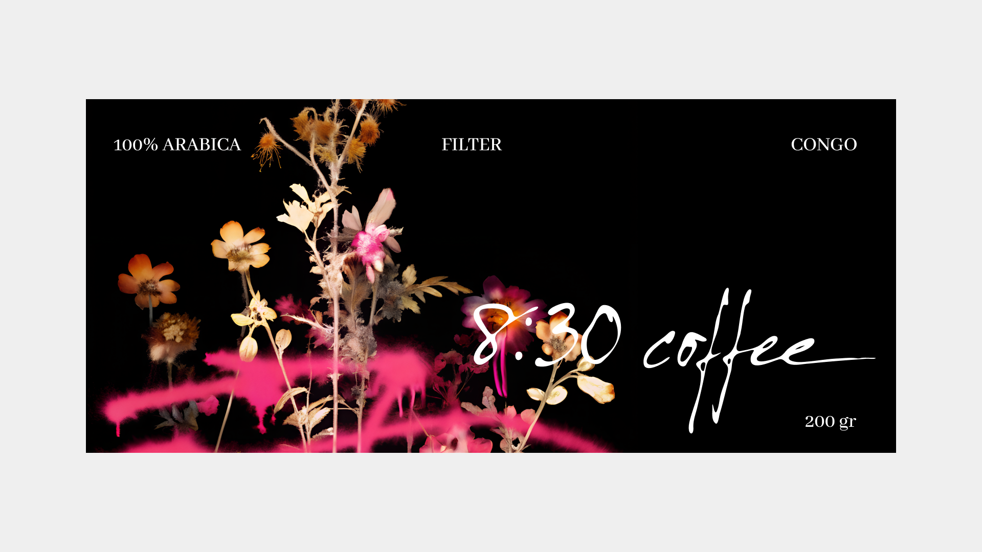 Концепт айдентики для арт кофейни - 8:30 coffee — Изображение №6 — Брендинг, Графика на Dprofile