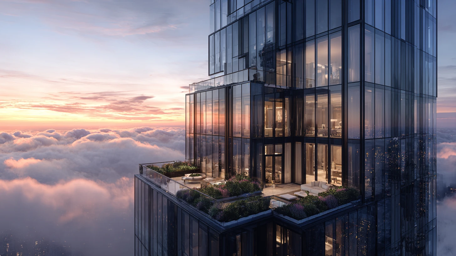 VYSOKO — Heavy Luxury Real Estate Concept — Изображение №1 — Брендинг на Dprofile