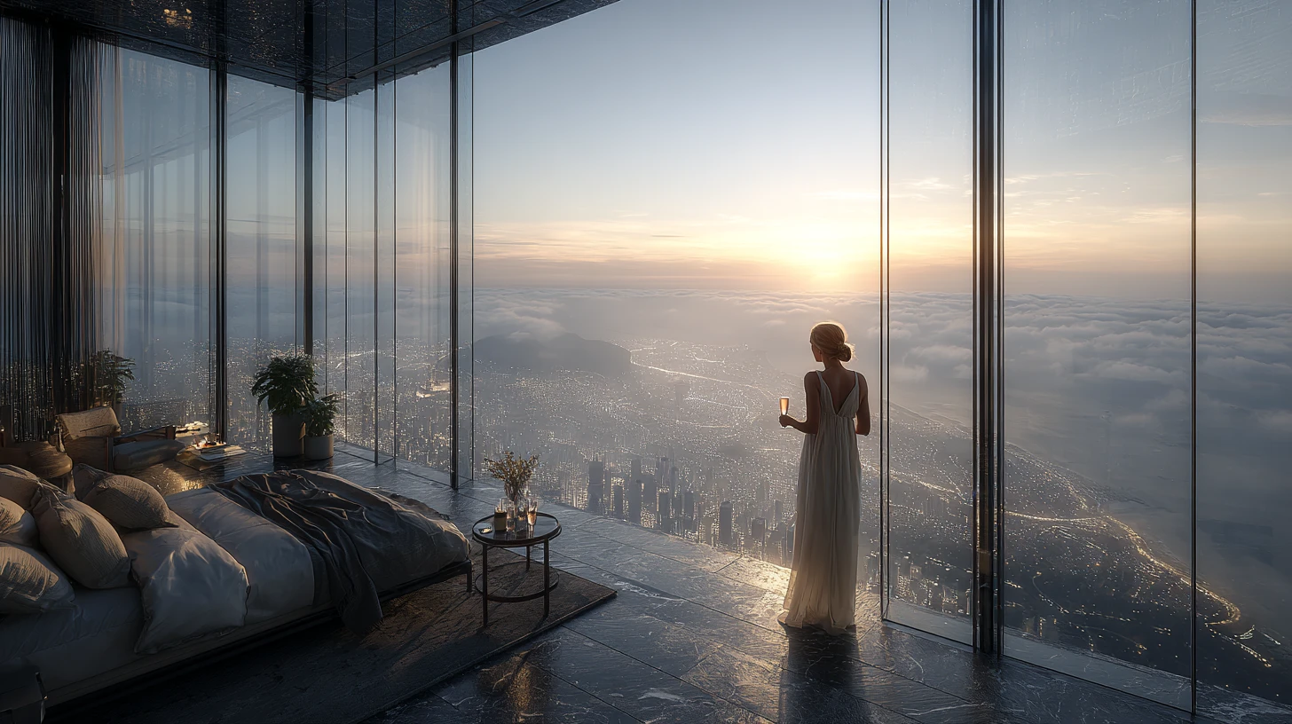 VYSOKO — Heavy Luxury Real Estate Concept — Изображение №3 — Брендинг на Dprofile