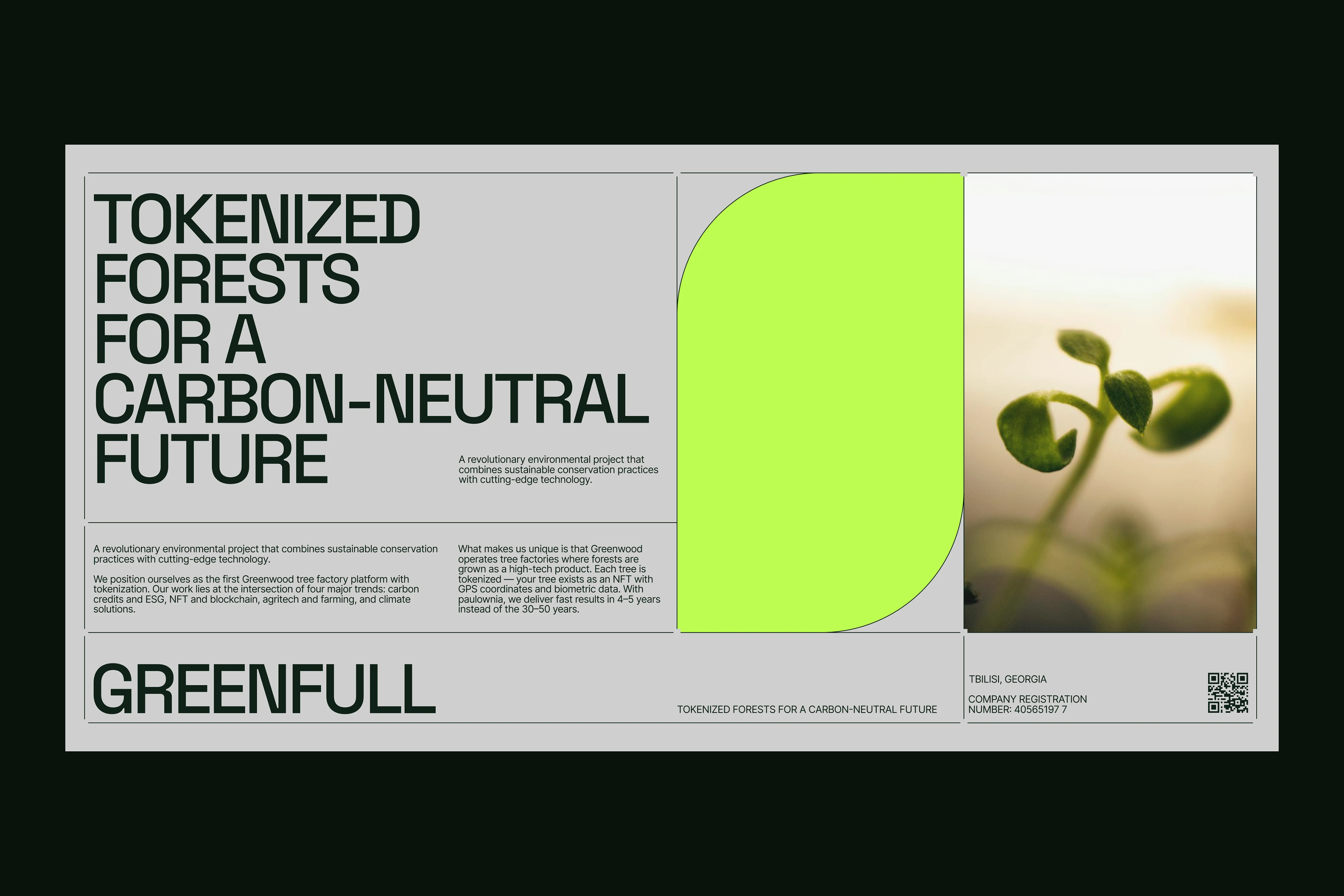 GREENFULL | Tokenized Forests — Изображение №6 — Брендинг на Dprofile