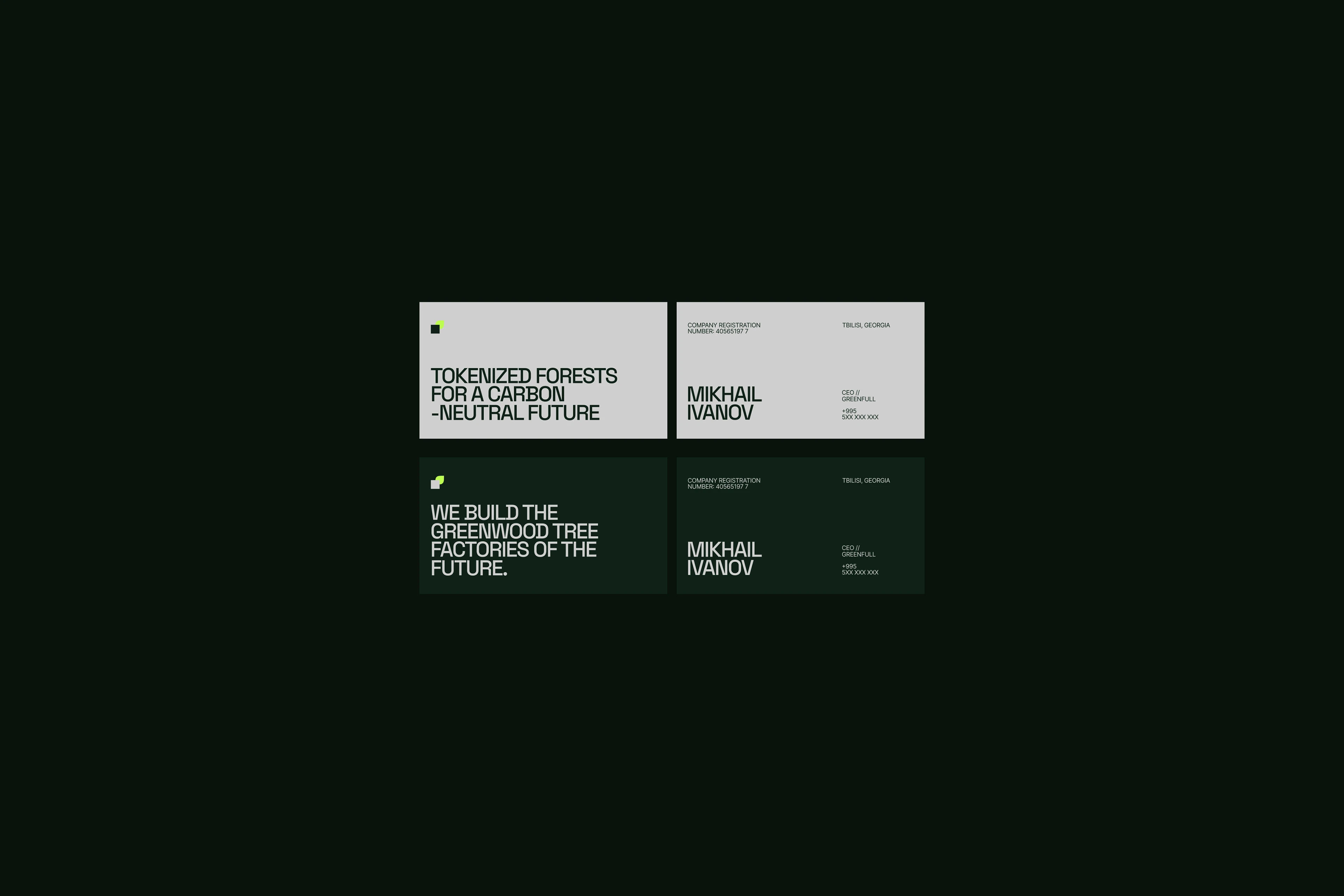 GREENFULL | Tokenized Forests — Изображение №9 — Брендинг на Dprofile