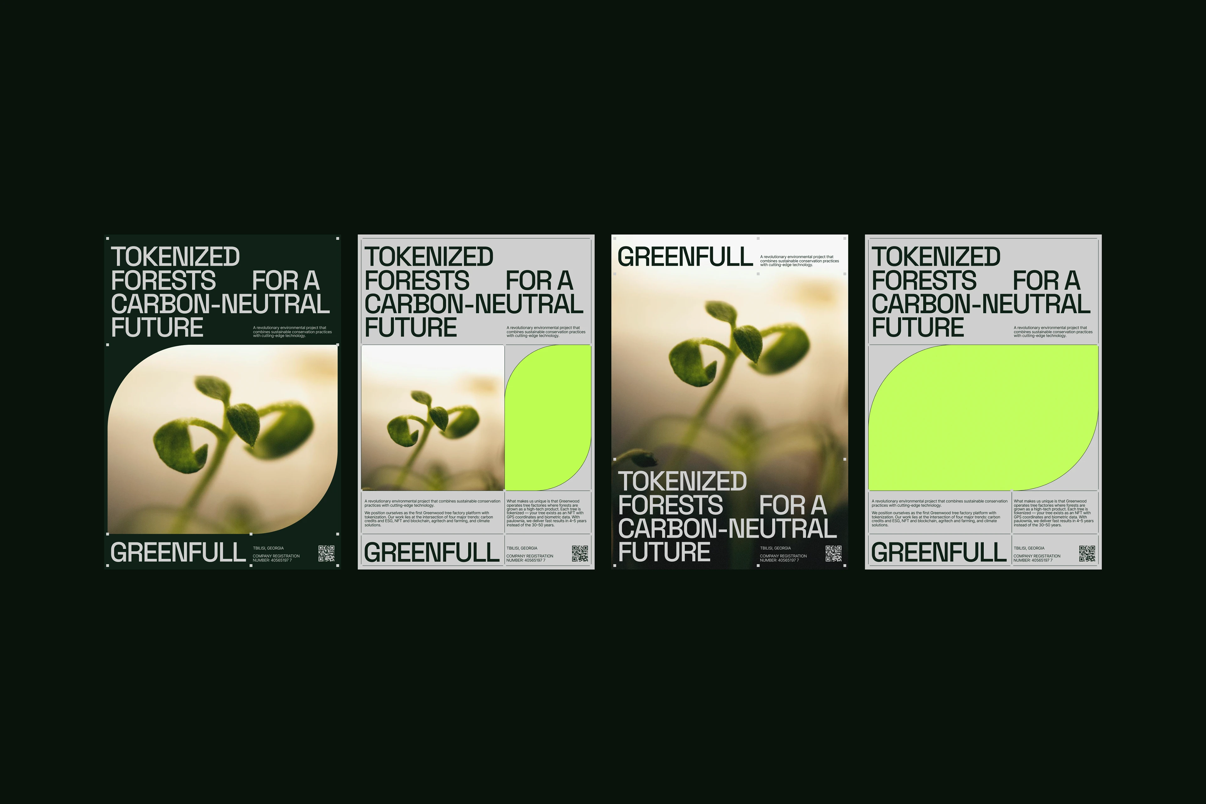 GREENFULL | Tokenized Forests — Изображение №4 — Брендинг на Dprofile