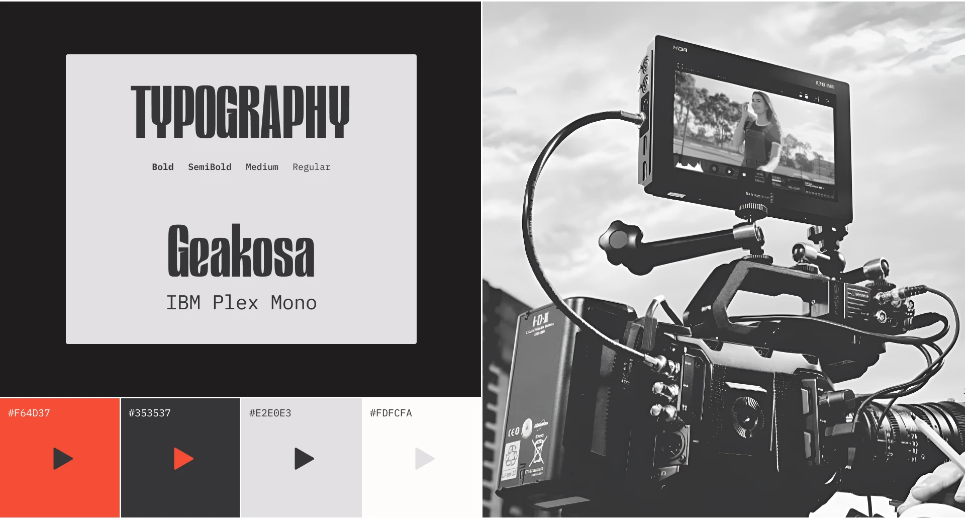 Blackmagic Design | Corporate website concept — Изображение №7 — Интерфейсы, Брендинг на Dprofile
