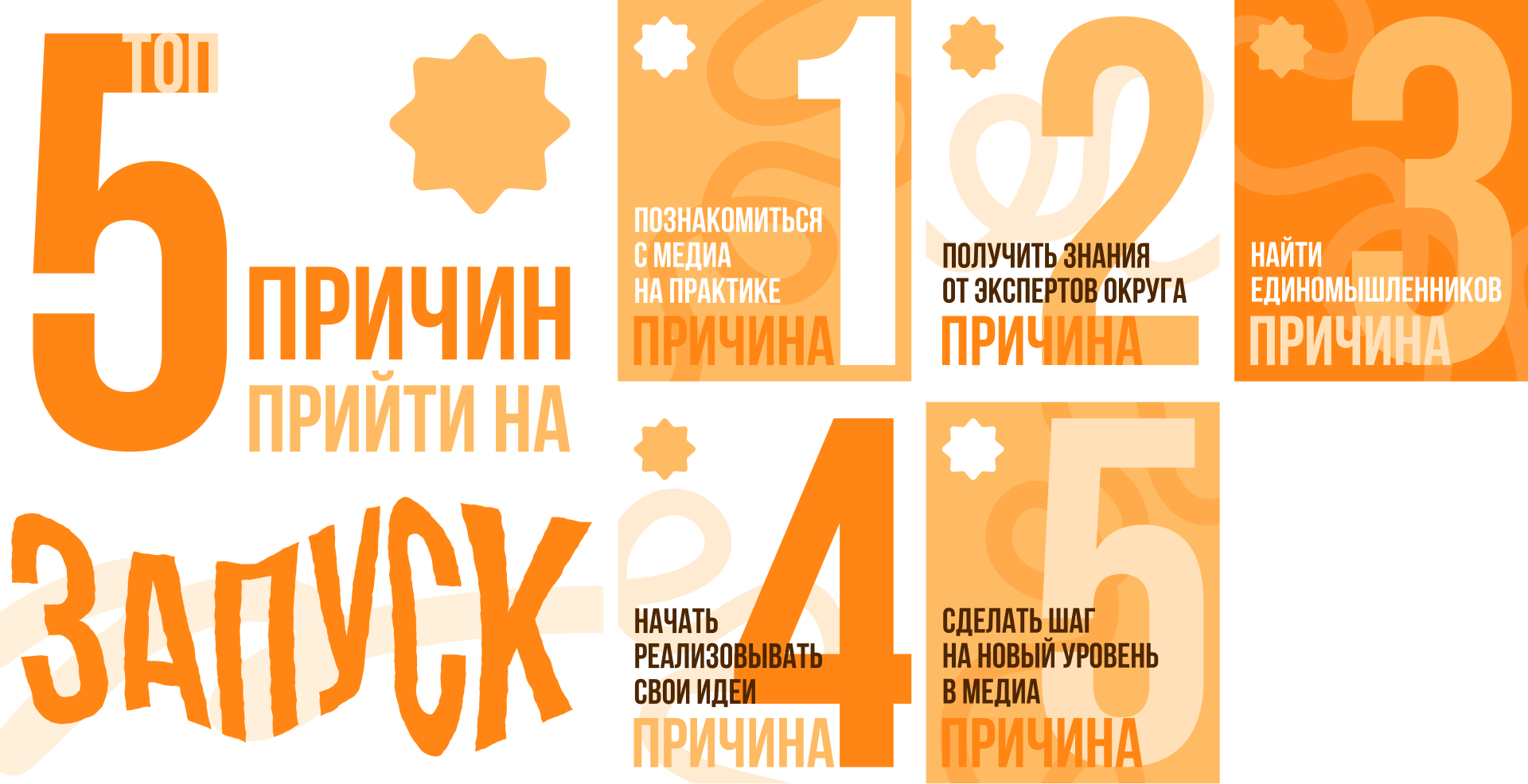 Медиа проект "ЗАПУСК" — Изображение №6 — Брендинг, Графика на Dprofile