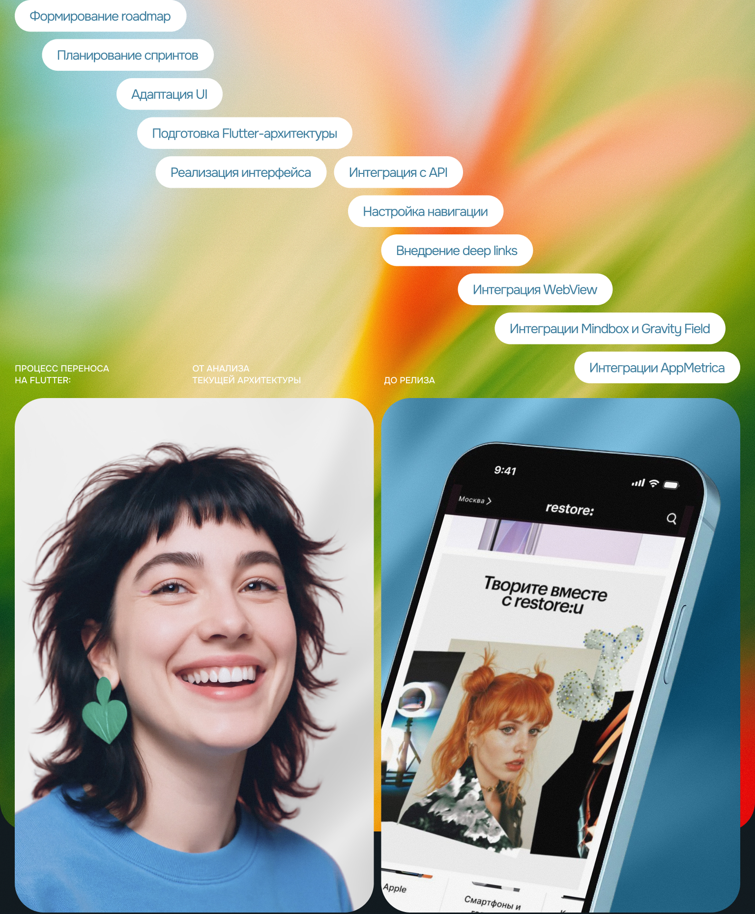 Мобильное приложение restore: — Изображение №4 — Интерфейсы на Dprofile