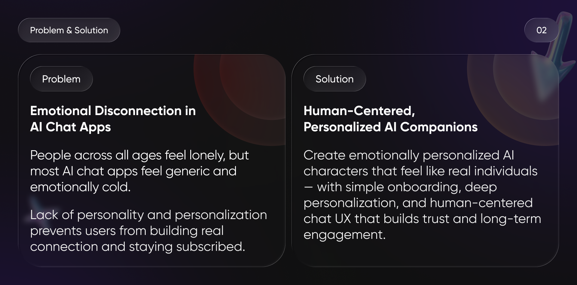 ChaChat — AI-Powered B2C Companion — Изображение №3 — Интерфейсы на Dprofile