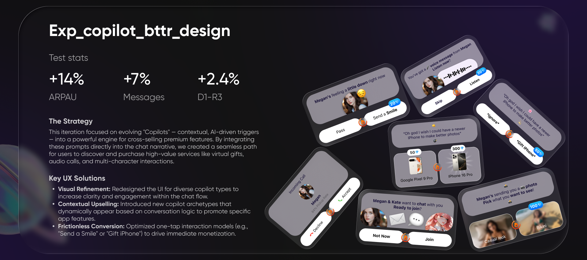 ChaChat — AI-Powered B2C Companion — Изображение №11 — Интерфейсы на Dprofile