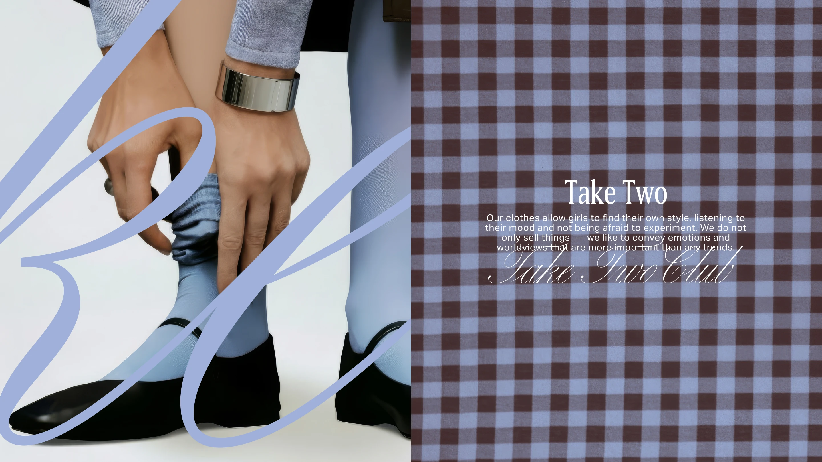 Айдентика для бренда одежды Take Two — Изображение №5 — Брендинг на Dprofile