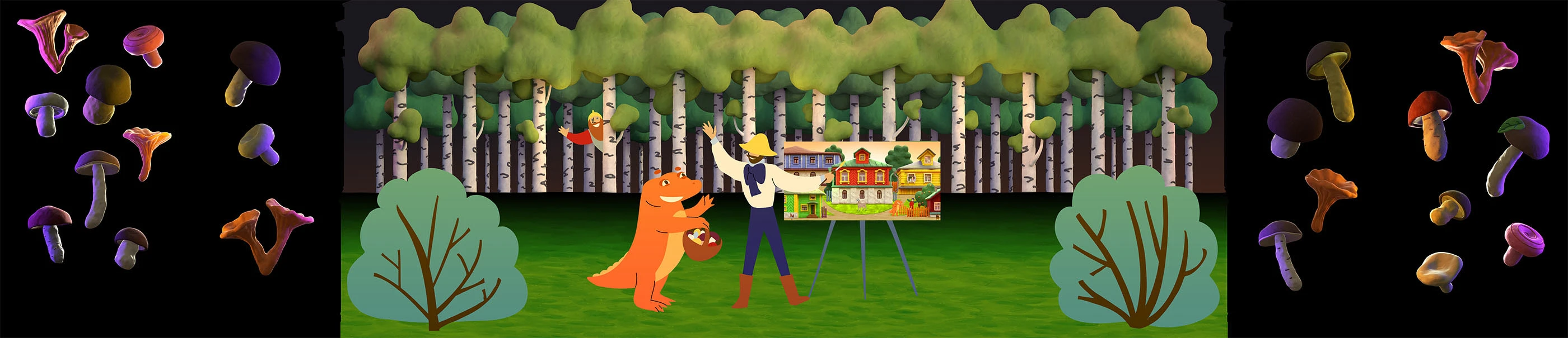 Сказки бывалого ящера - Страна Света 2025 — Изображение №13 — Анимация на Dprofile