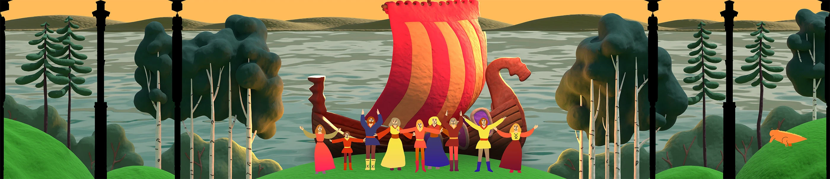 Сказки бывалого ящера - Страна Света 2025 — Изображение №6 — Анимация на Dprofile