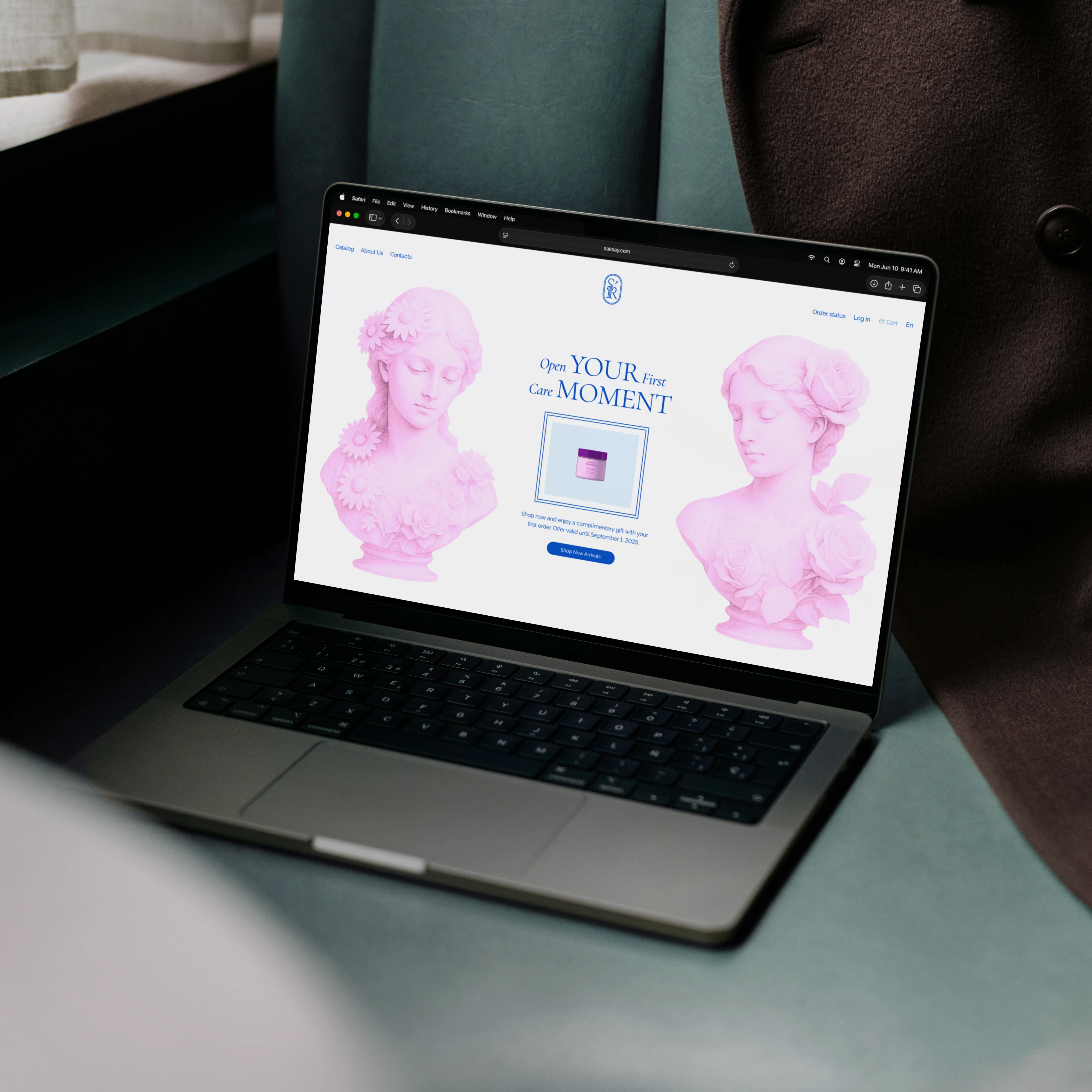 Saksay Renaissance | Brand Identity, user interface — Изображение №10 — Интерфейсы, Брендинг на Dprofile