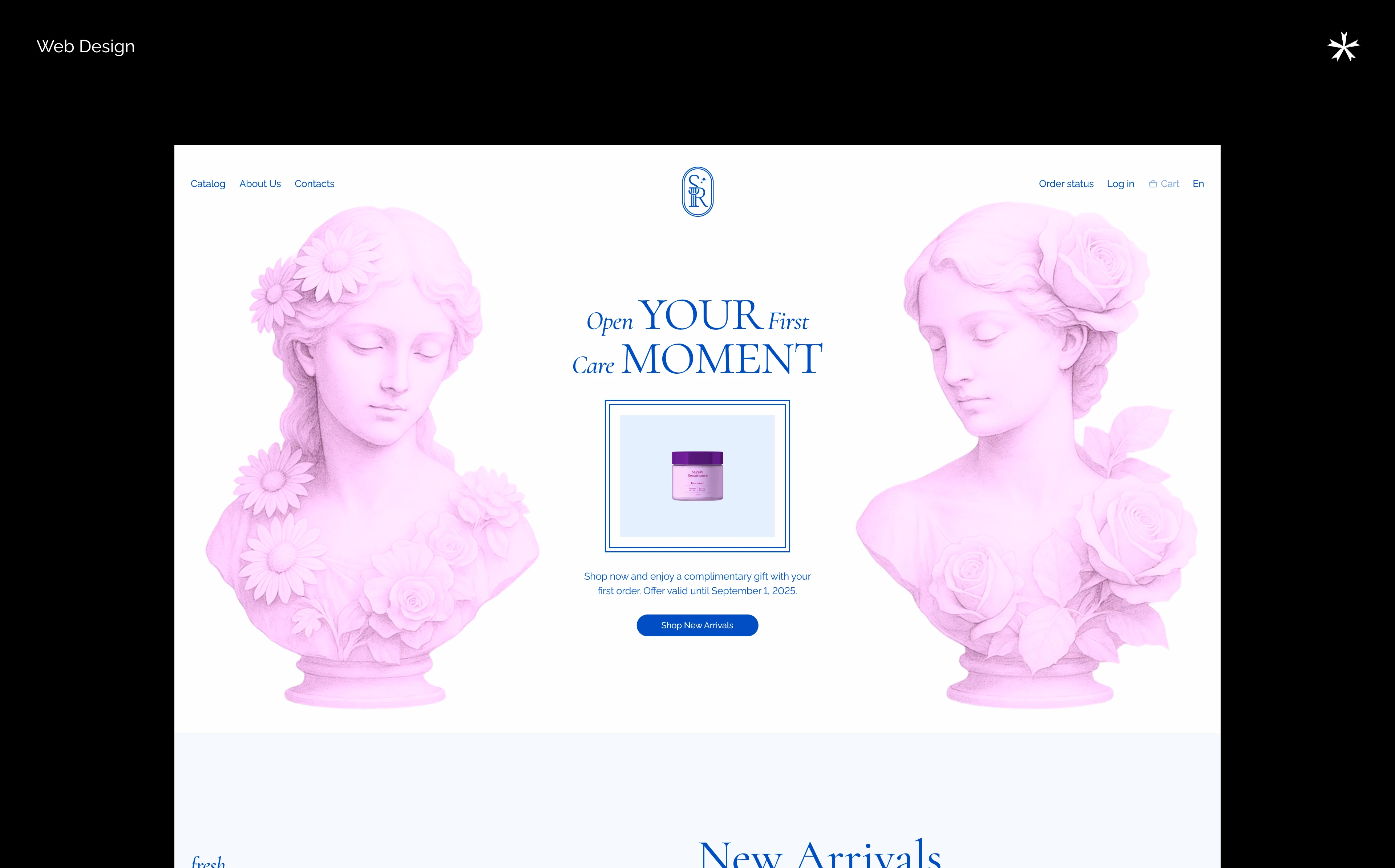 Saksay Renaissance | Brand Identity, user interface — Изображение №6 — Интерфейсы, Брендинг на Dprofile