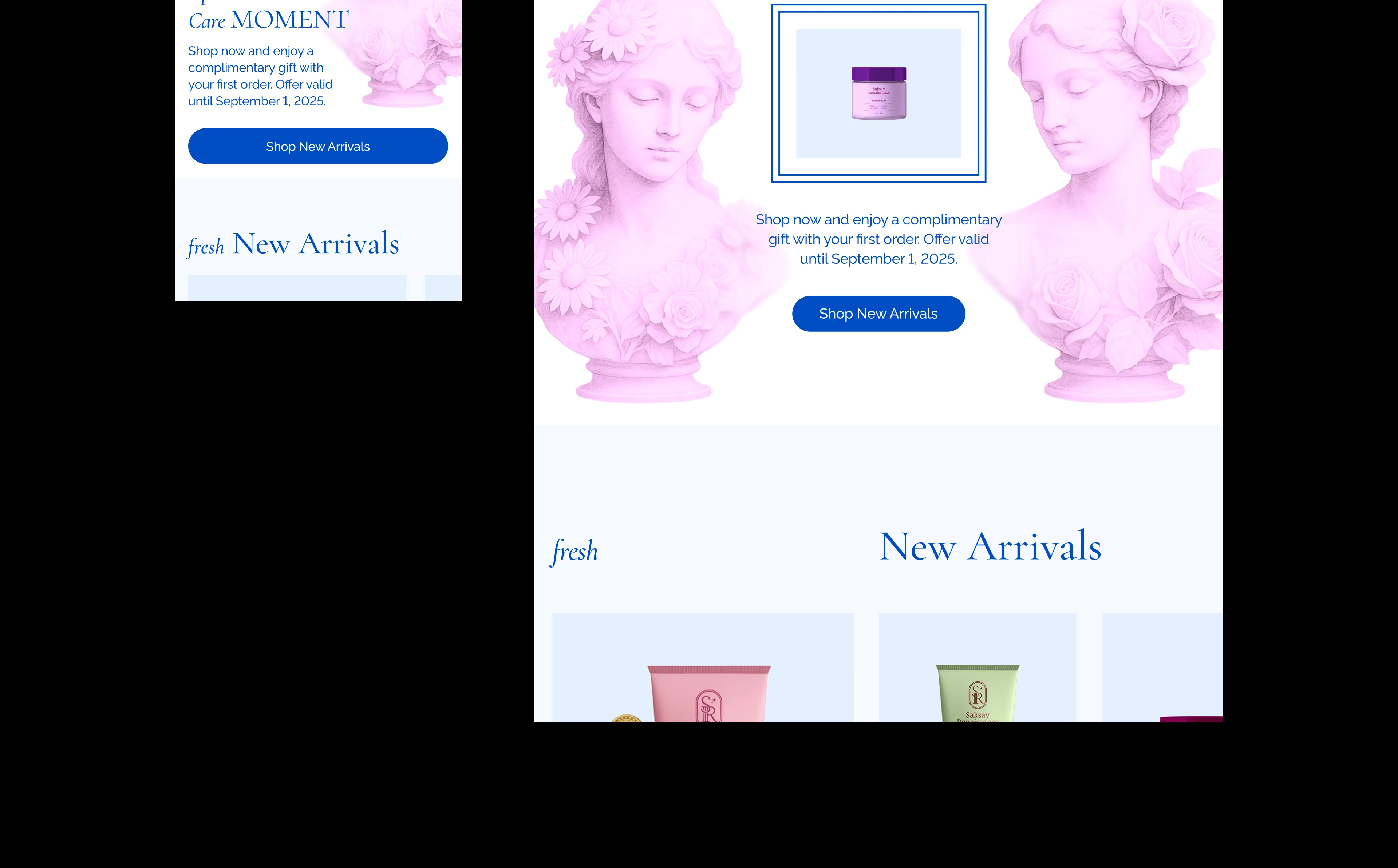 Saksay Renaissance | Brand Identity, user interface — Изображение №9 — Интерфейсы, Брендинг на Dprofile