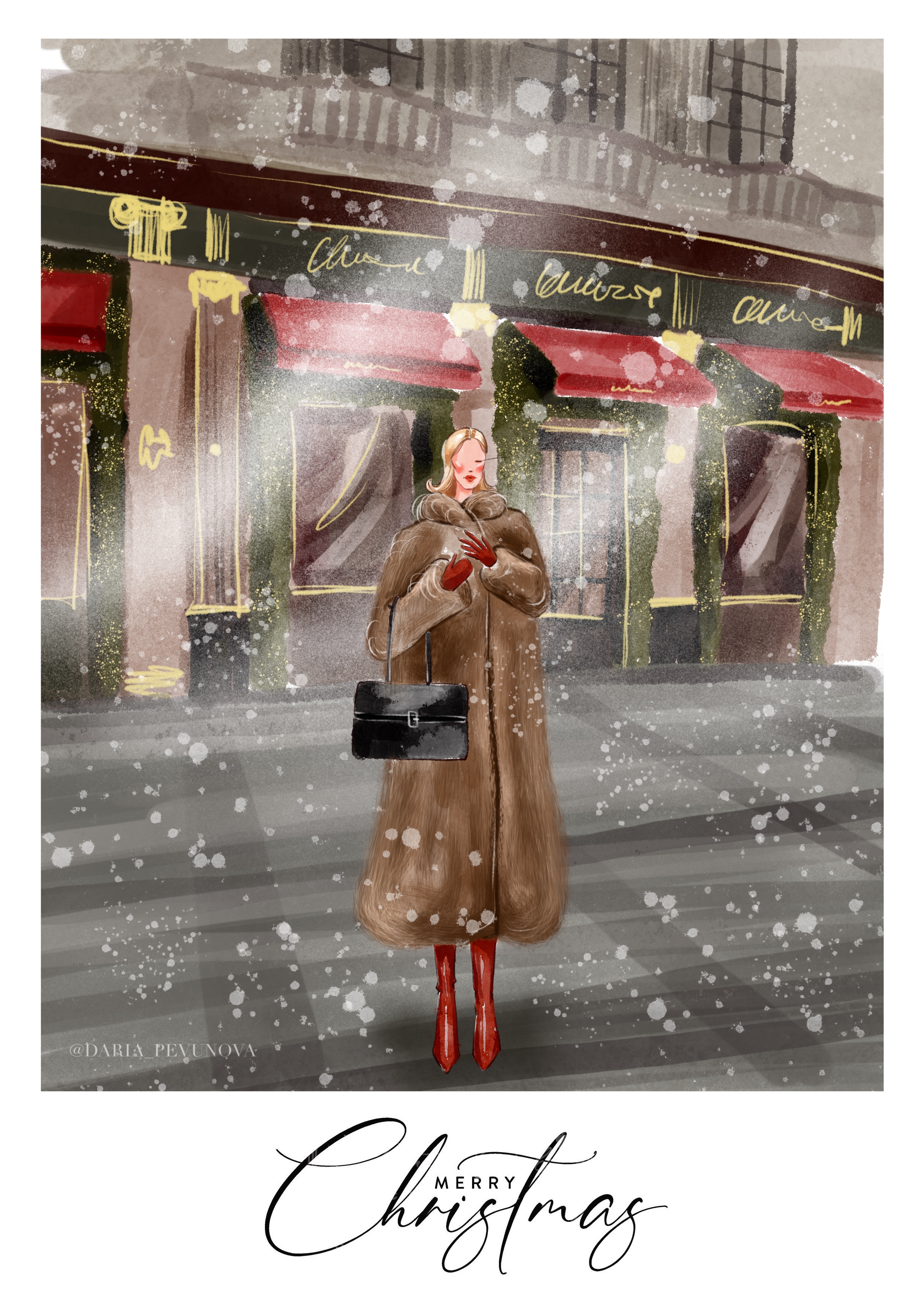 НОВОГОДНИЕ ОТКРЫТКИ — Изображение №1 — Иллюстрация на Dprofile