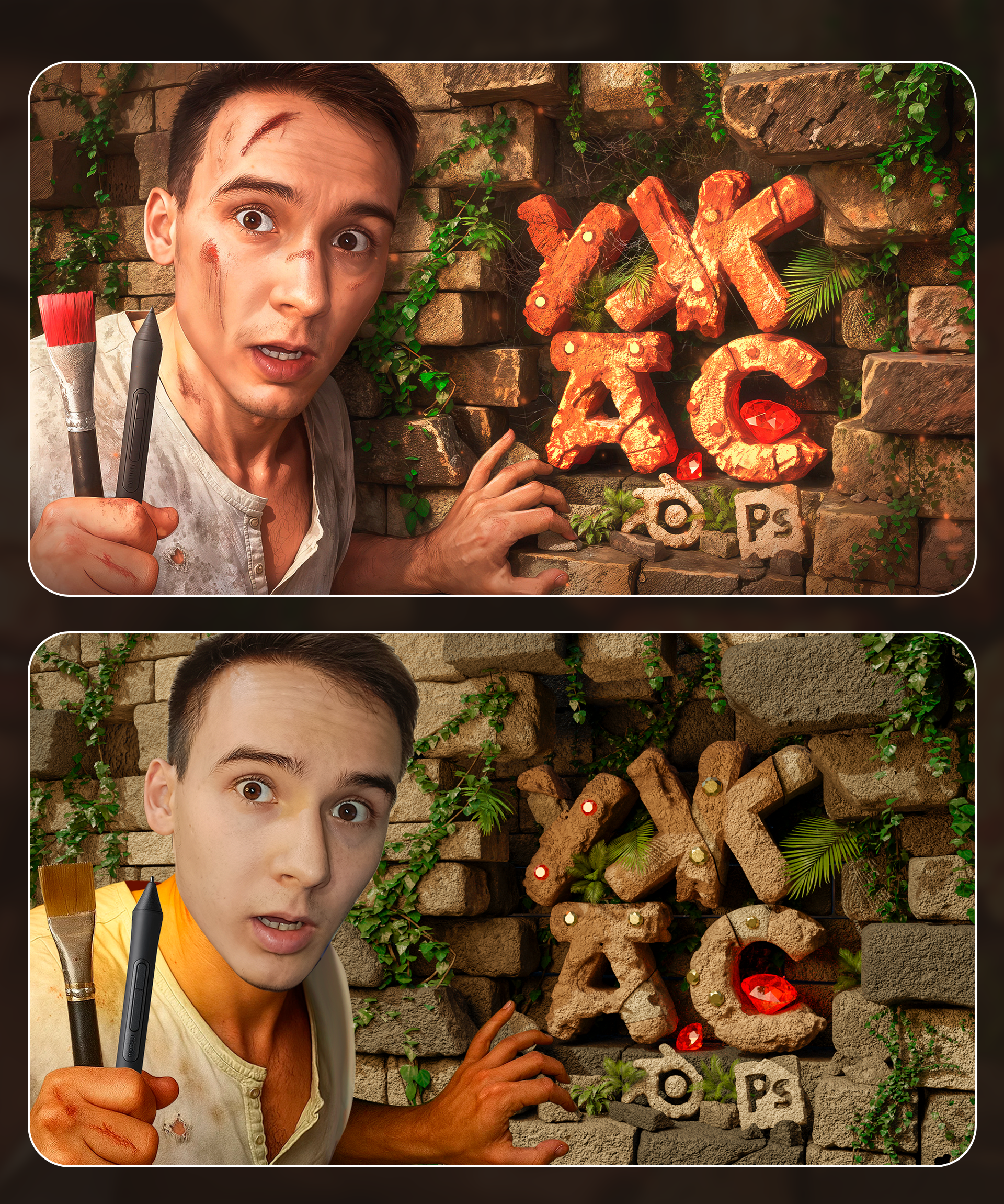 Youtube video thumbnails design 3D | превью в 3D — Изображение №5 — Иллюстрация, 3D на Dprofile