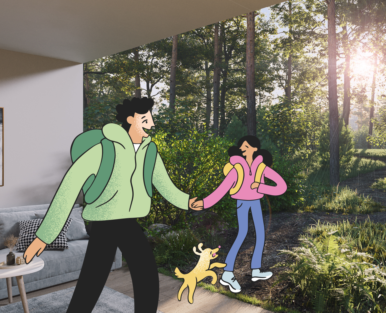 Промо-сайт для ЖК «Юдинский» на Dprofile