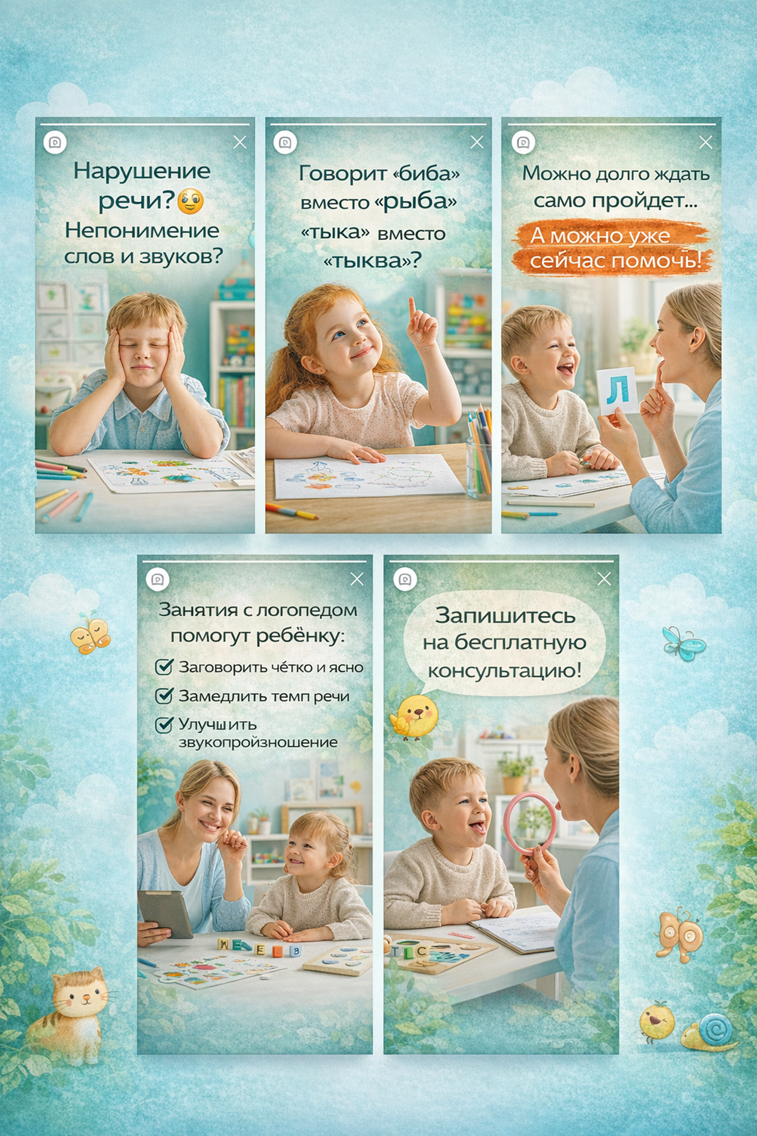 Сторис, которые приводят клиентов логопеду — Изображение №1 — Маркетинг на Dprofile