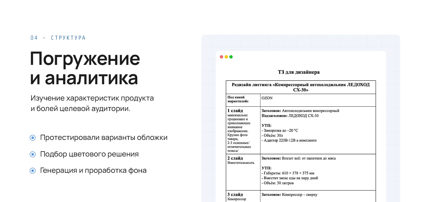 Ледоход — дизайн карточек автохолодильников | Ozon/WB — Изображение №4 — Маркетинг, Нейро на Dprofile