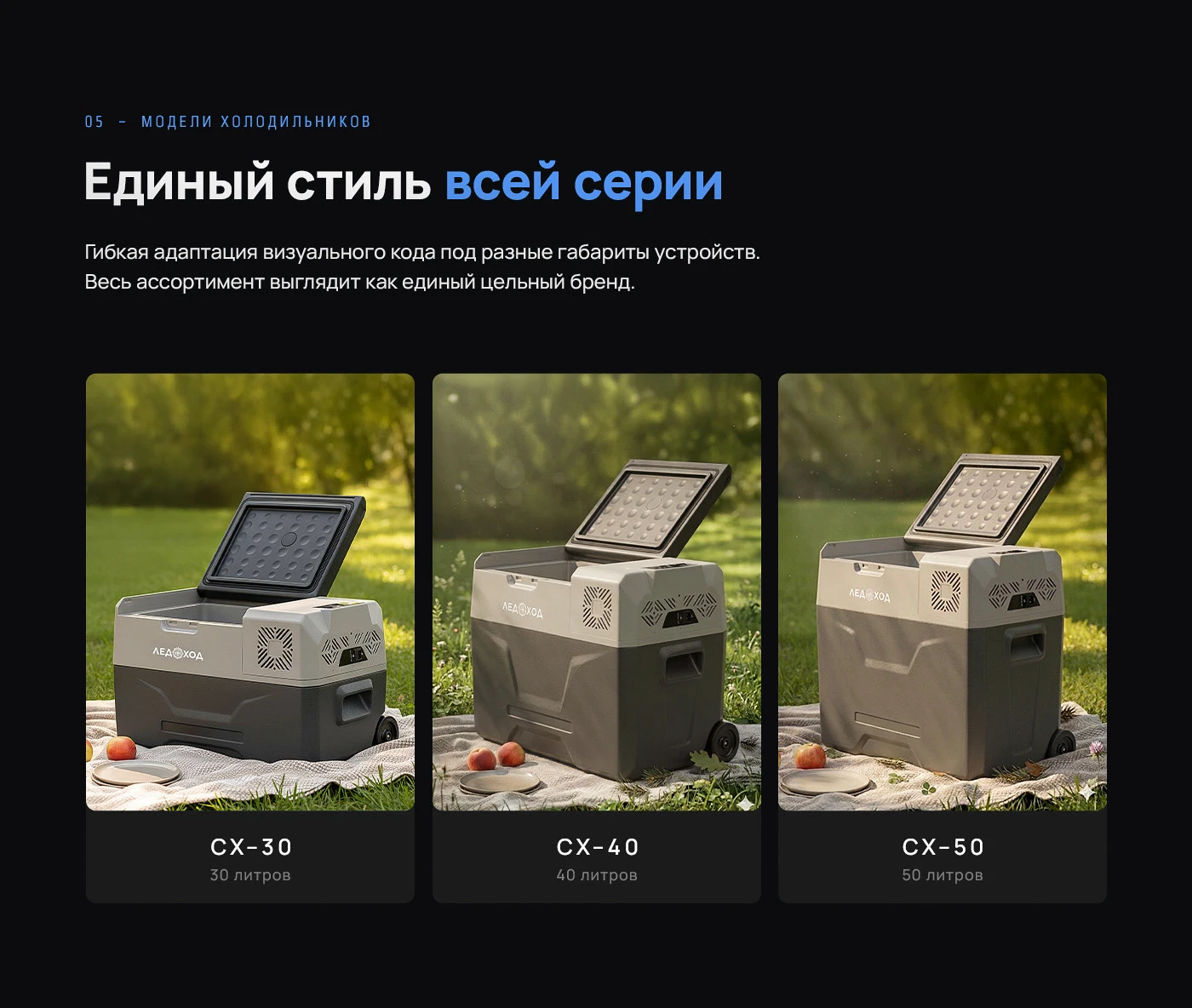 Ледоход — дизайн карточек автохолодильников | Ozon/WB — Изображение №5 — Маркетинг, Нейро на Dprofile