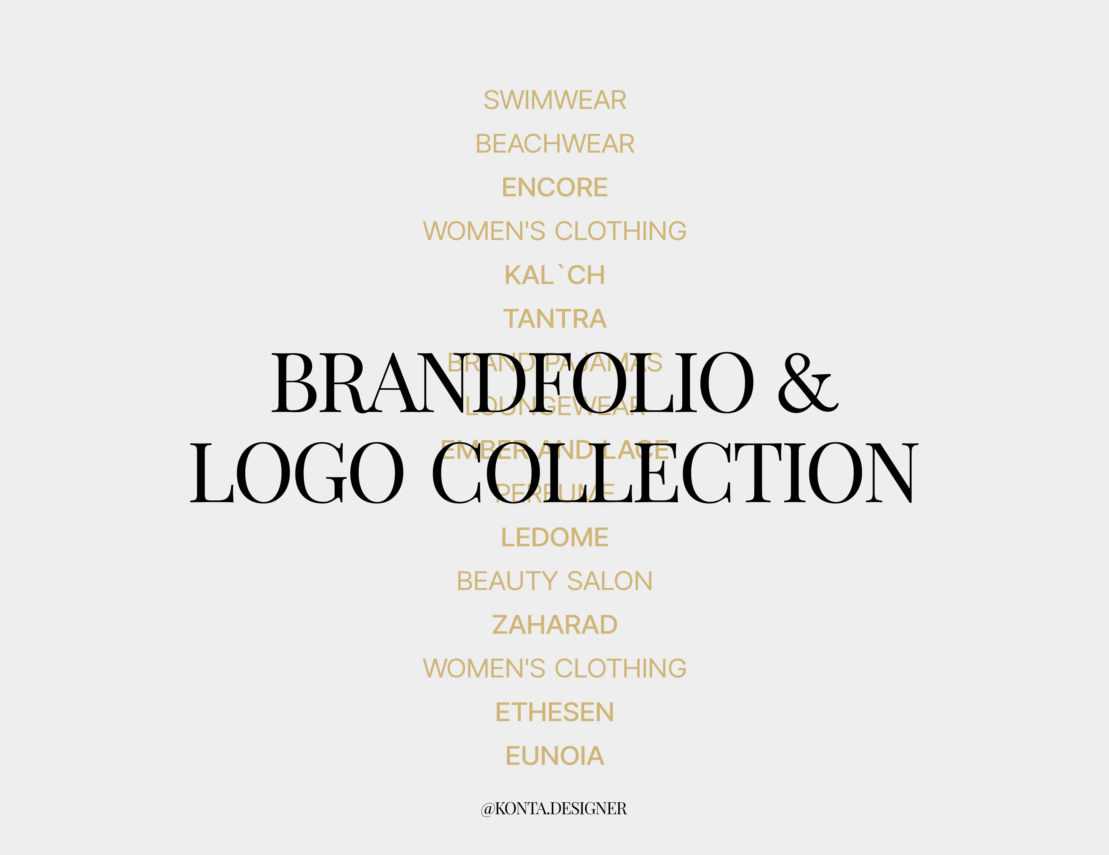 Logo collection / Brandfolio — Изображение №1 — Брендинг на Dprofile