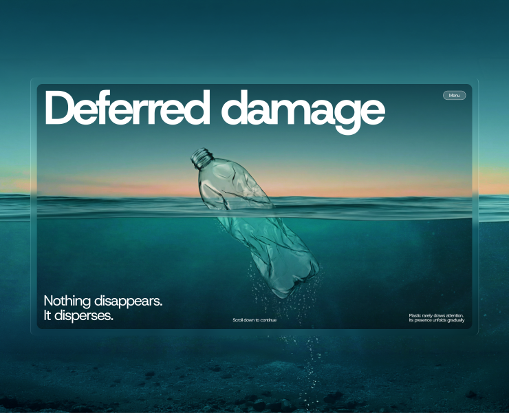 Deferred Damage | Interactive Website — Интерфейсы, Анимация на Dprofile