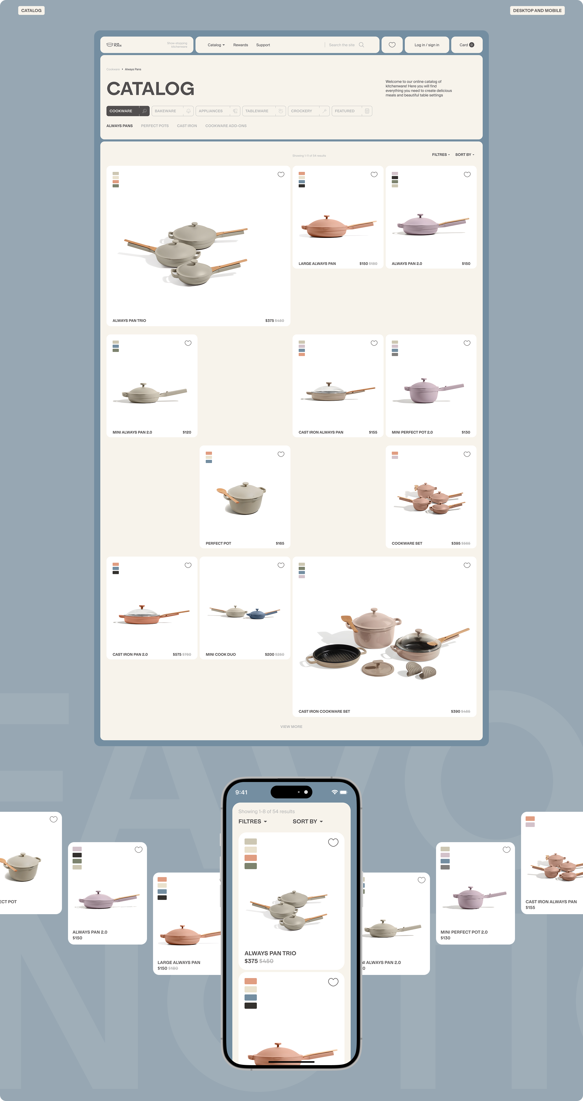 Online store OUR PLACE — Изображение №7 — Интерфейсы на Dprofile