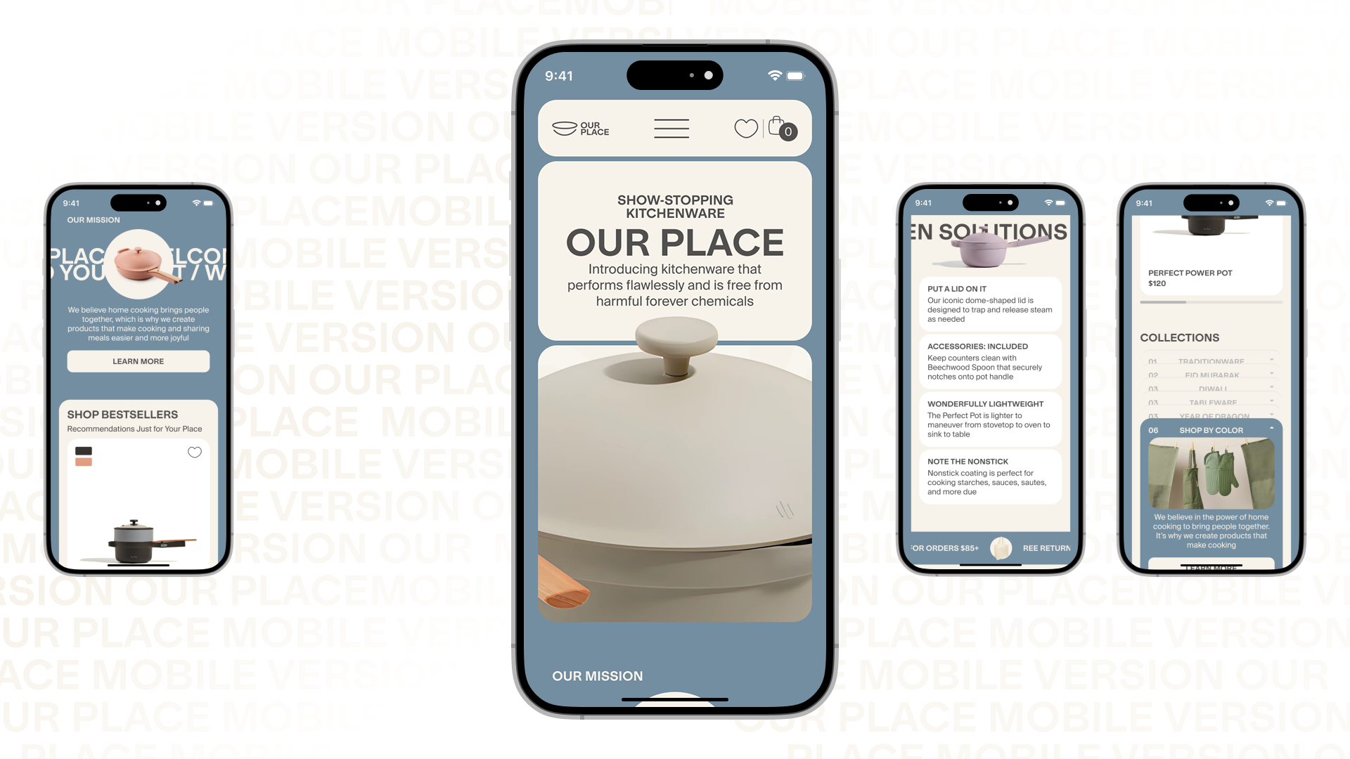 Online store OUR PLACE — Изображение №5 — Интерфейсы на Dprofile