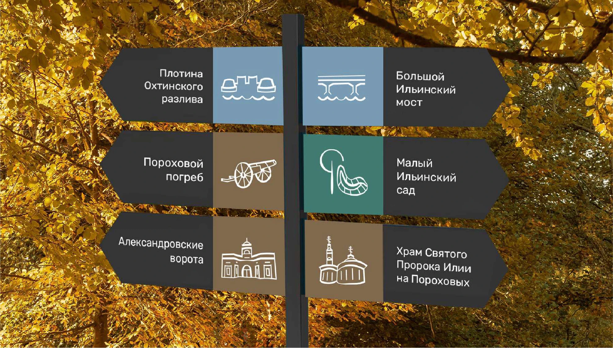 Айдентика для парка «Ильинская слобода» — Изображение №17 — Брендинг, Графика на Dprofile