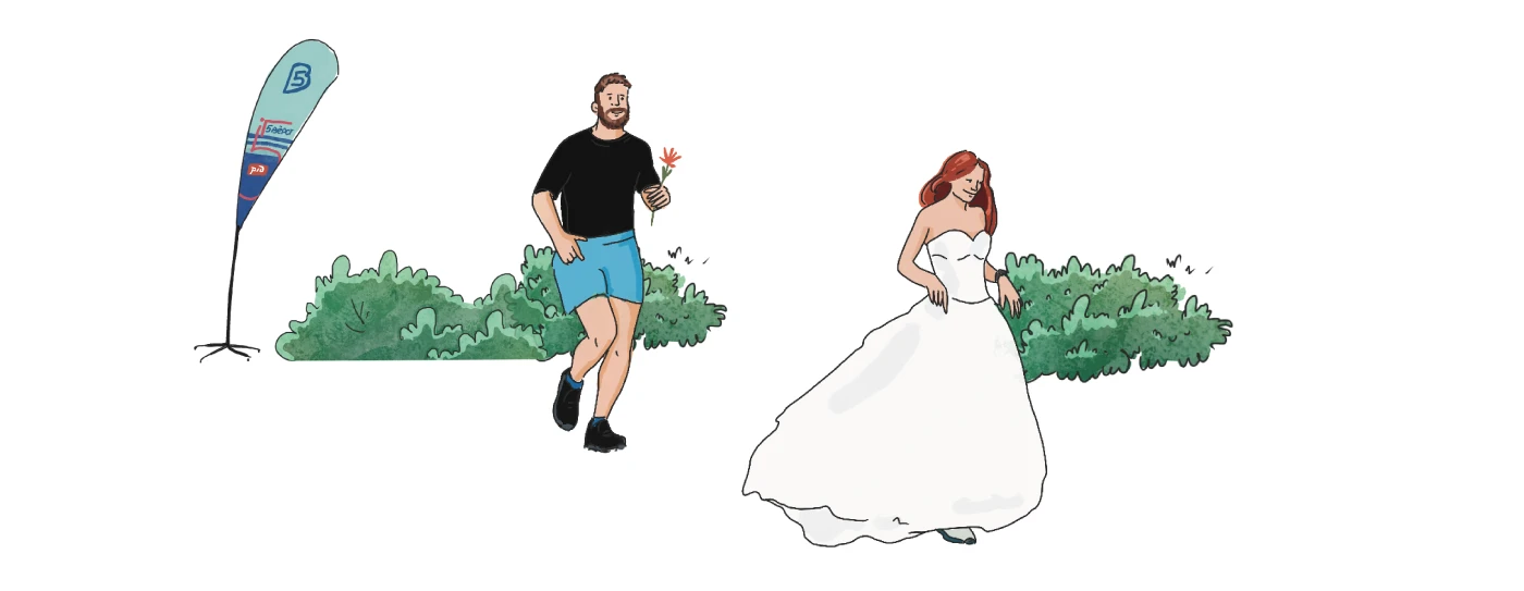 Виммельбух открытка к дню рождения парковых забегов в Динамо — Изображение №4 — Иллюстрация на Dprofile