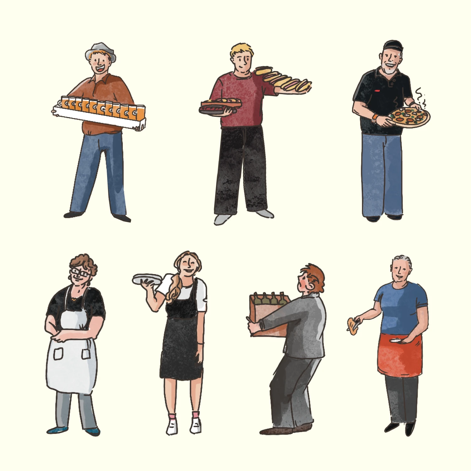 Виммельбух по фестивалю в Люксенбурге — Изображение №18 — Иллюстрация, Маркетинг на Dprofile