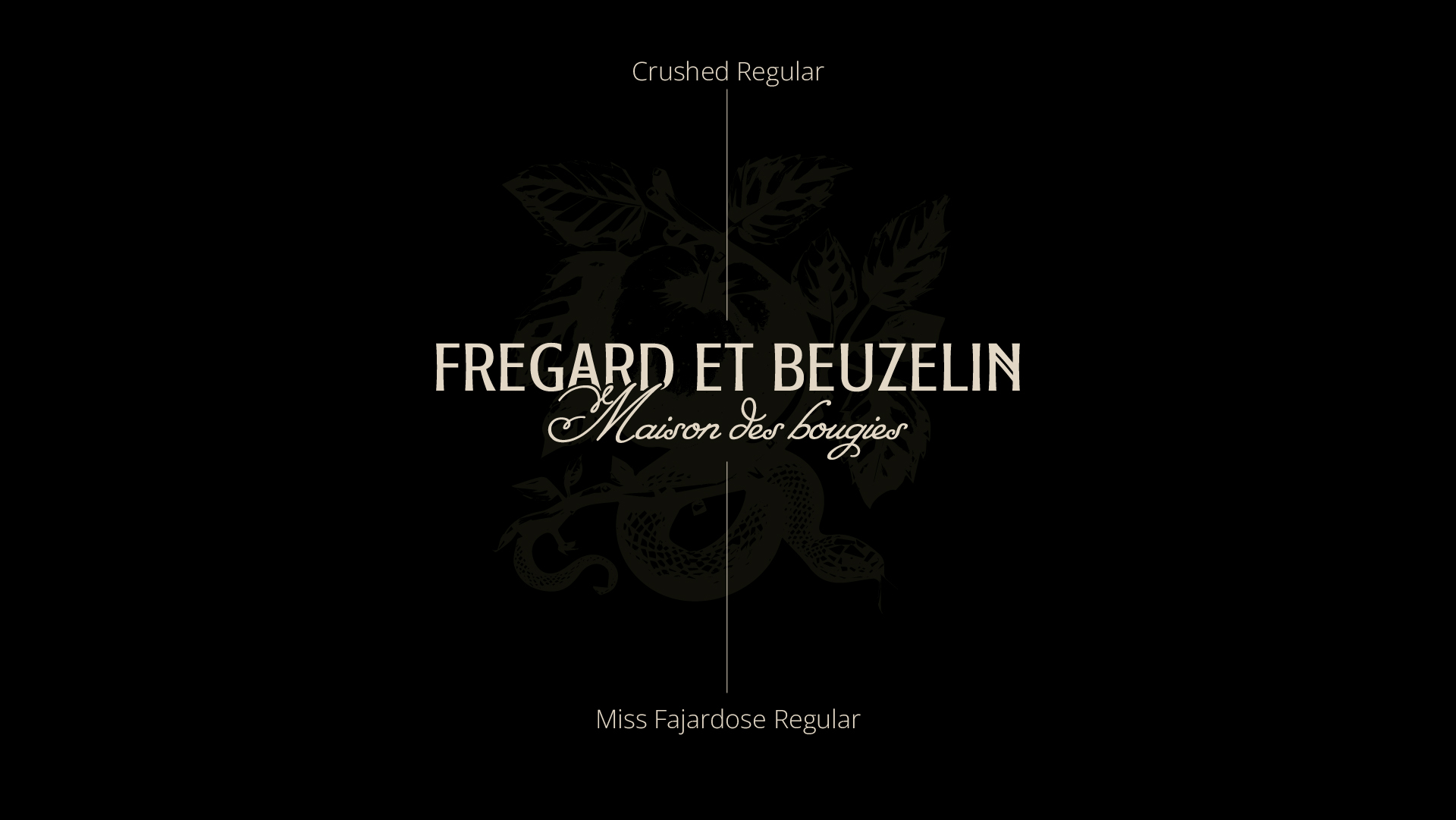 Логотип и этикетки для свечей "Fregard et Beuzelin" — Изображение №2 — Брендинг на Dprofile