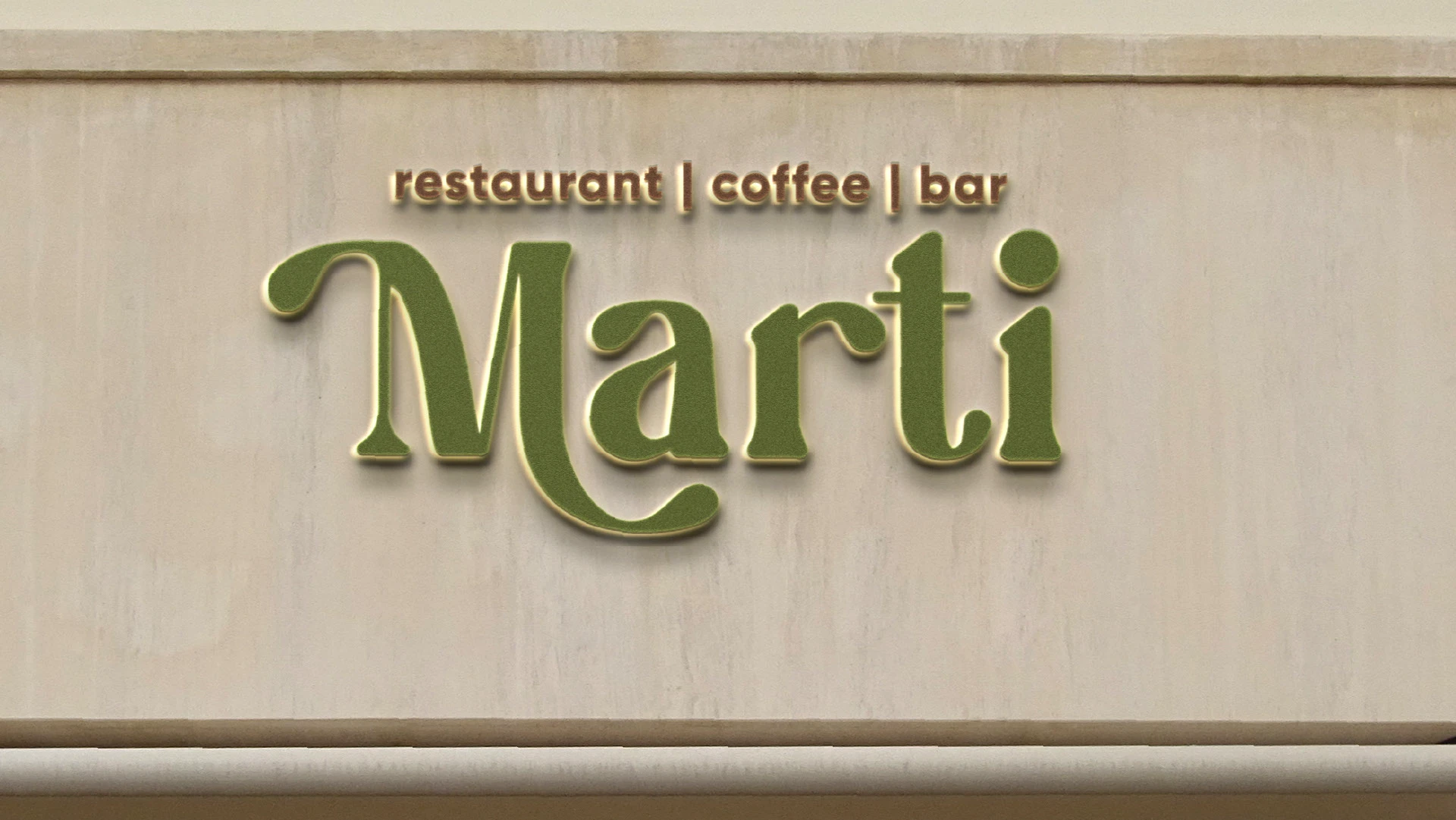 Логотип и фирменный стиль для ресторана Marti — Изображение №12 — Брендинг на Dprofile