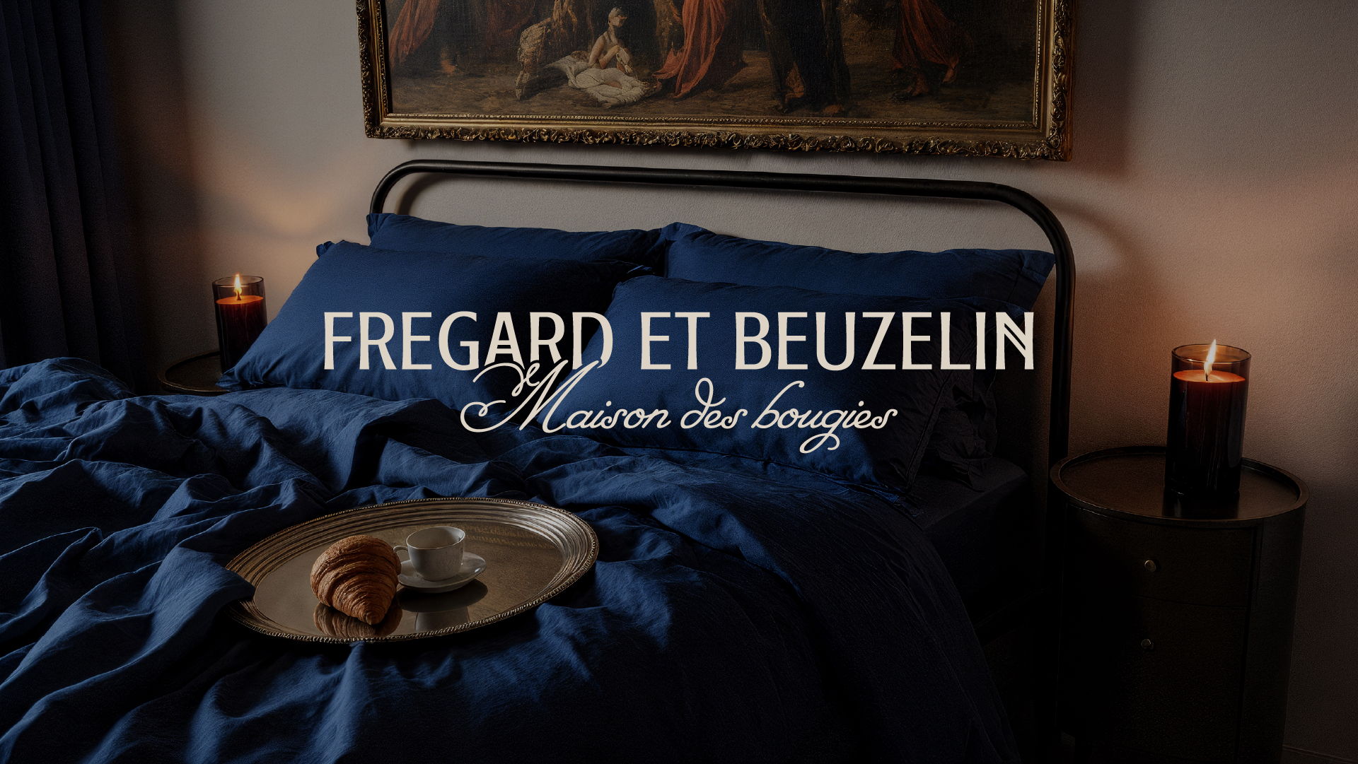 Логотип и этикетки для свечей "Fregard et Beuzelin" — Изображение №1 — Брендинг на Dprofile