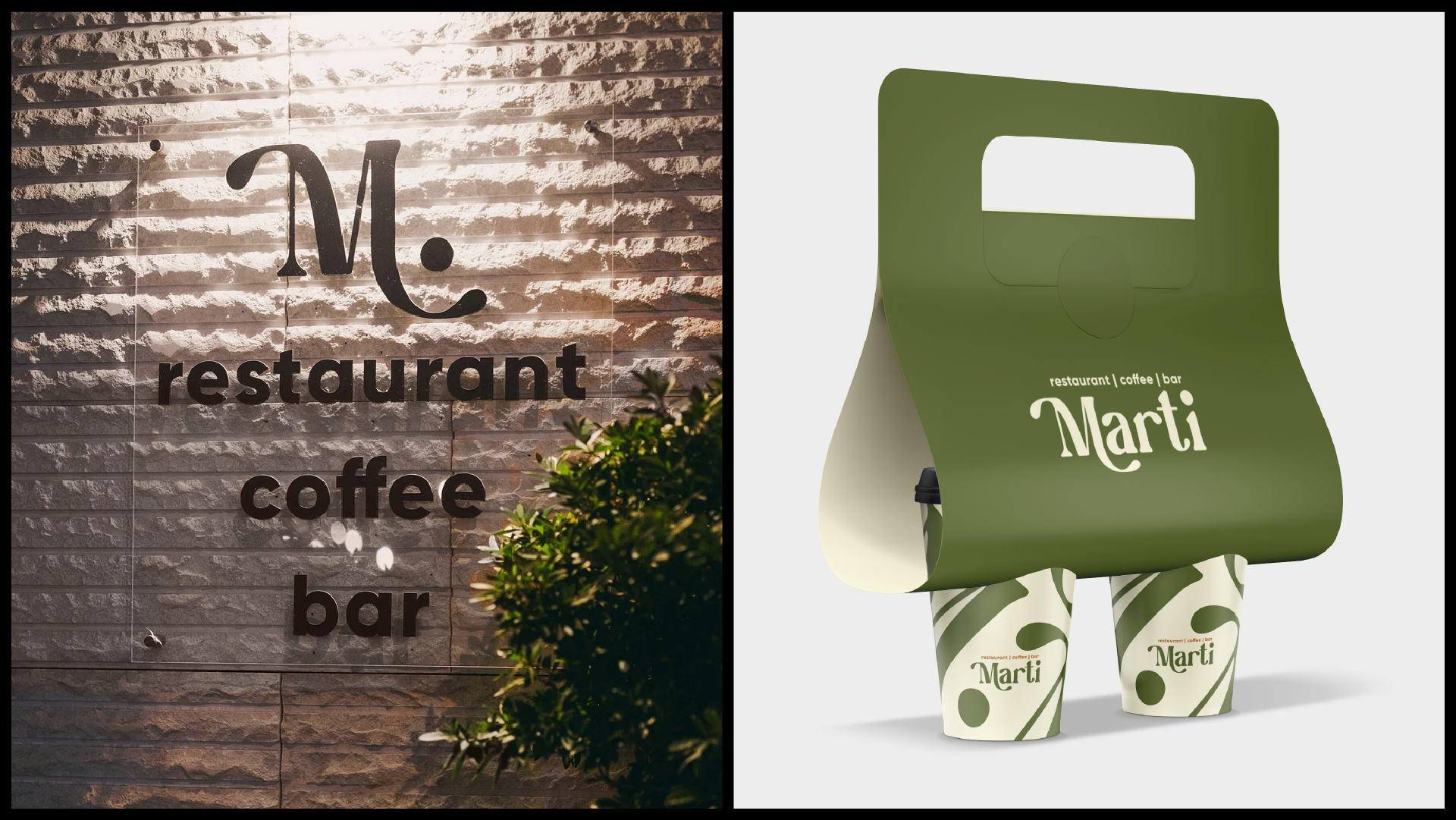 Логотип и фирменный стиль для ресторана Marti — Изображение №14 — Брендинг на Dprofile