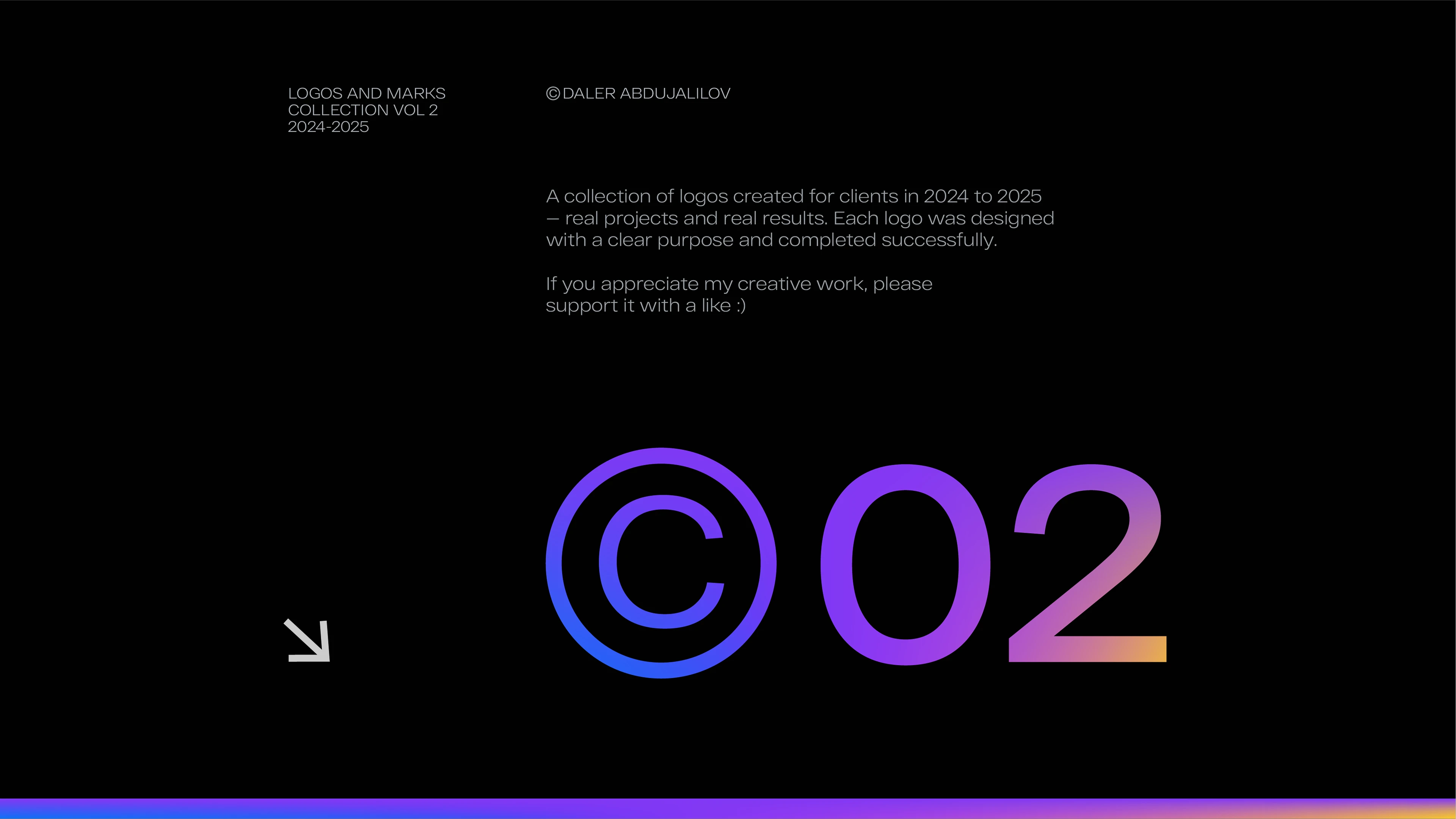 Коллекция логотипов и товарных знаков 2024-2025 гг. — Изображение №1 — Брендинг на Dprofile