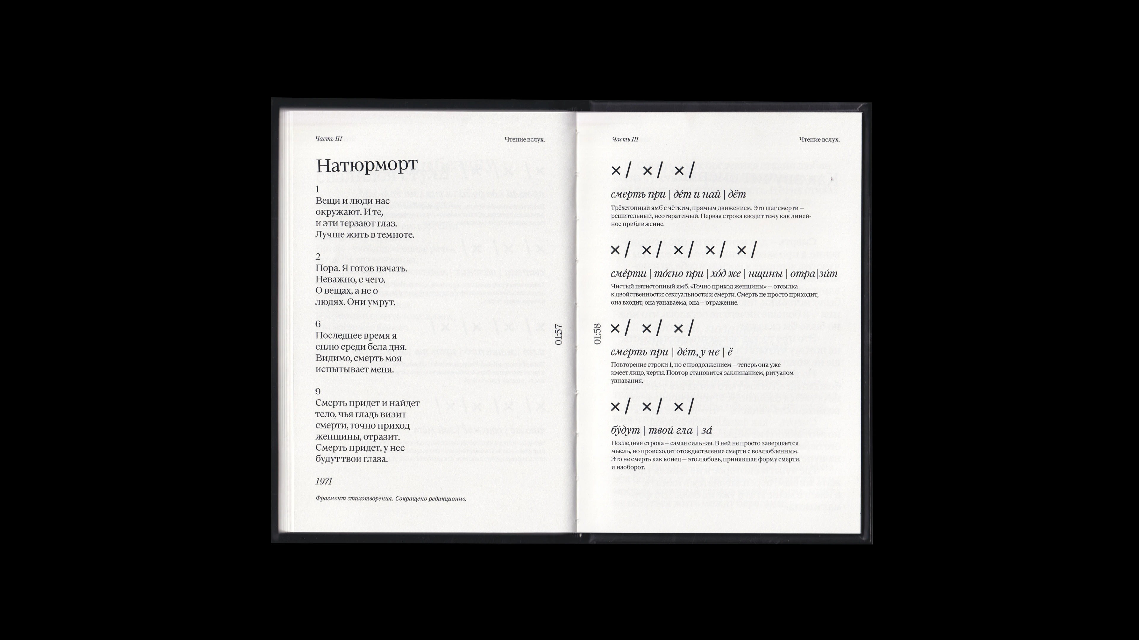 Книга – звук и ритм в поэзии Бродского — Изображение №10 — Графика на Dprofile