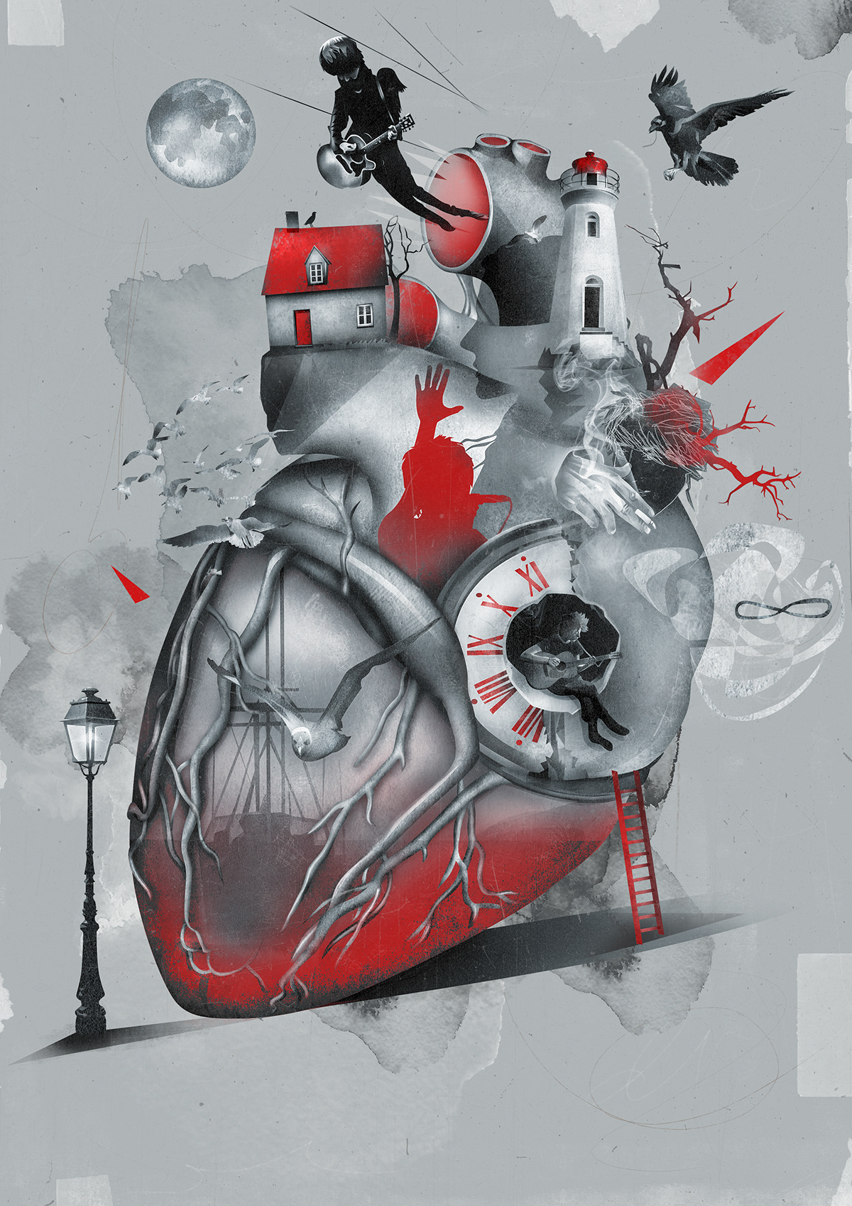 HEARTS — Изображение №2 — Иллюстрация, Графика на Dprofile