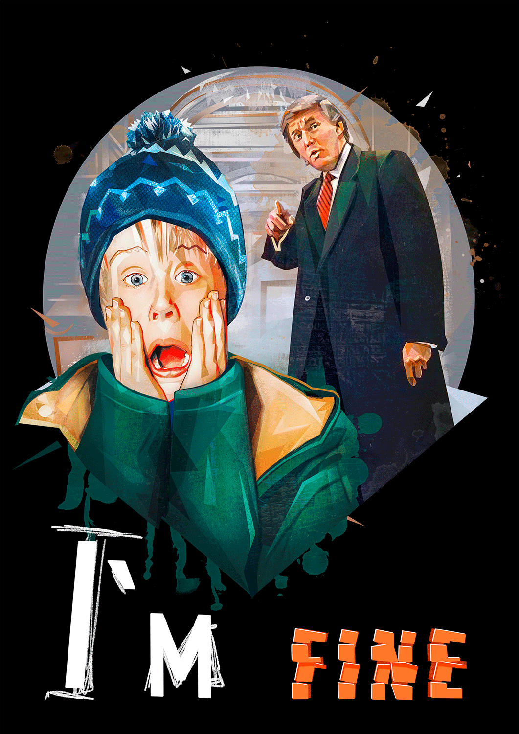 "I'm Fine" — Изображение №10 — Иллюстрация, Графика на Dprofile