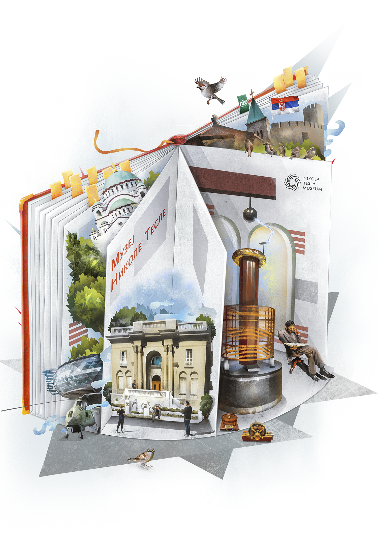 Иллюстрации для календаря — Изображение №5 — Иллюстрация, Графика на Dprofile