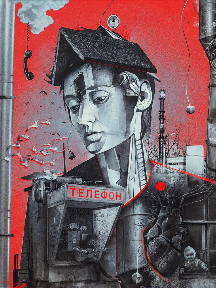 portraits-collages — Изображение №10 — Иллюстрация, Графика на Dprofile