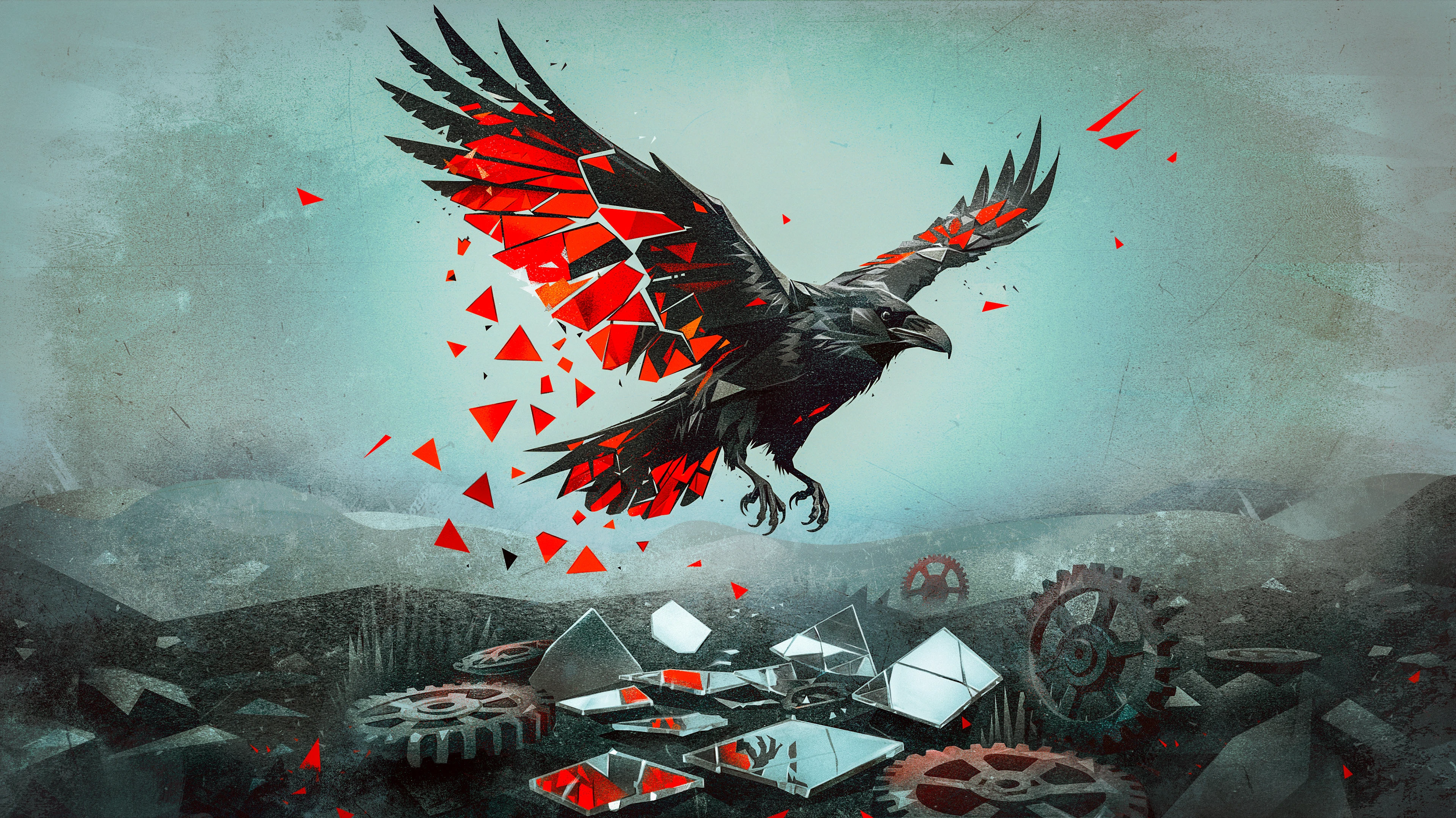 RED SHARDS — Изображение №4 — Иллюстрация, Графика на Dprofile