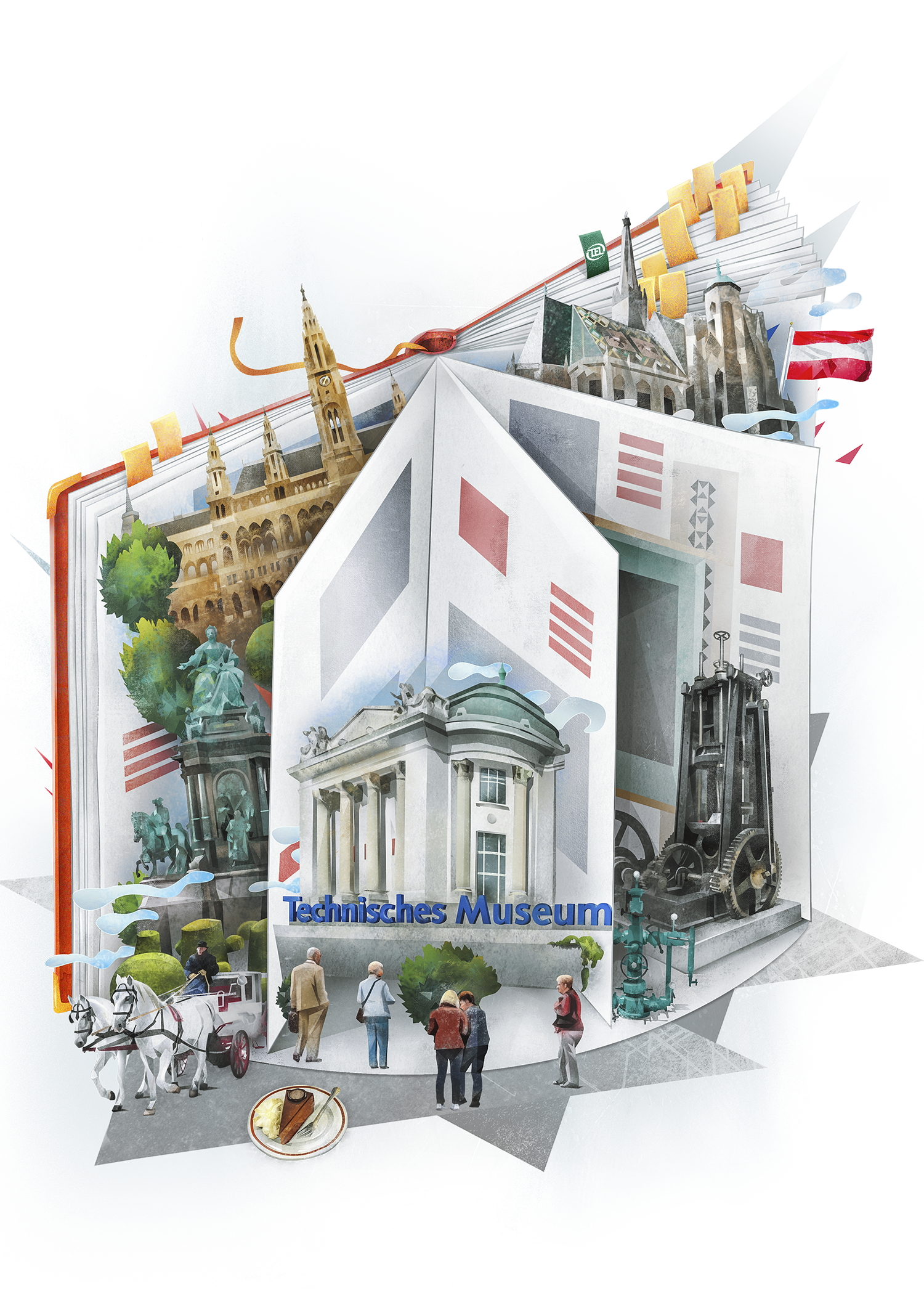 Иллюстрации для календаря — Изображение №3 — Иллюстрация, Графика на Dprofile