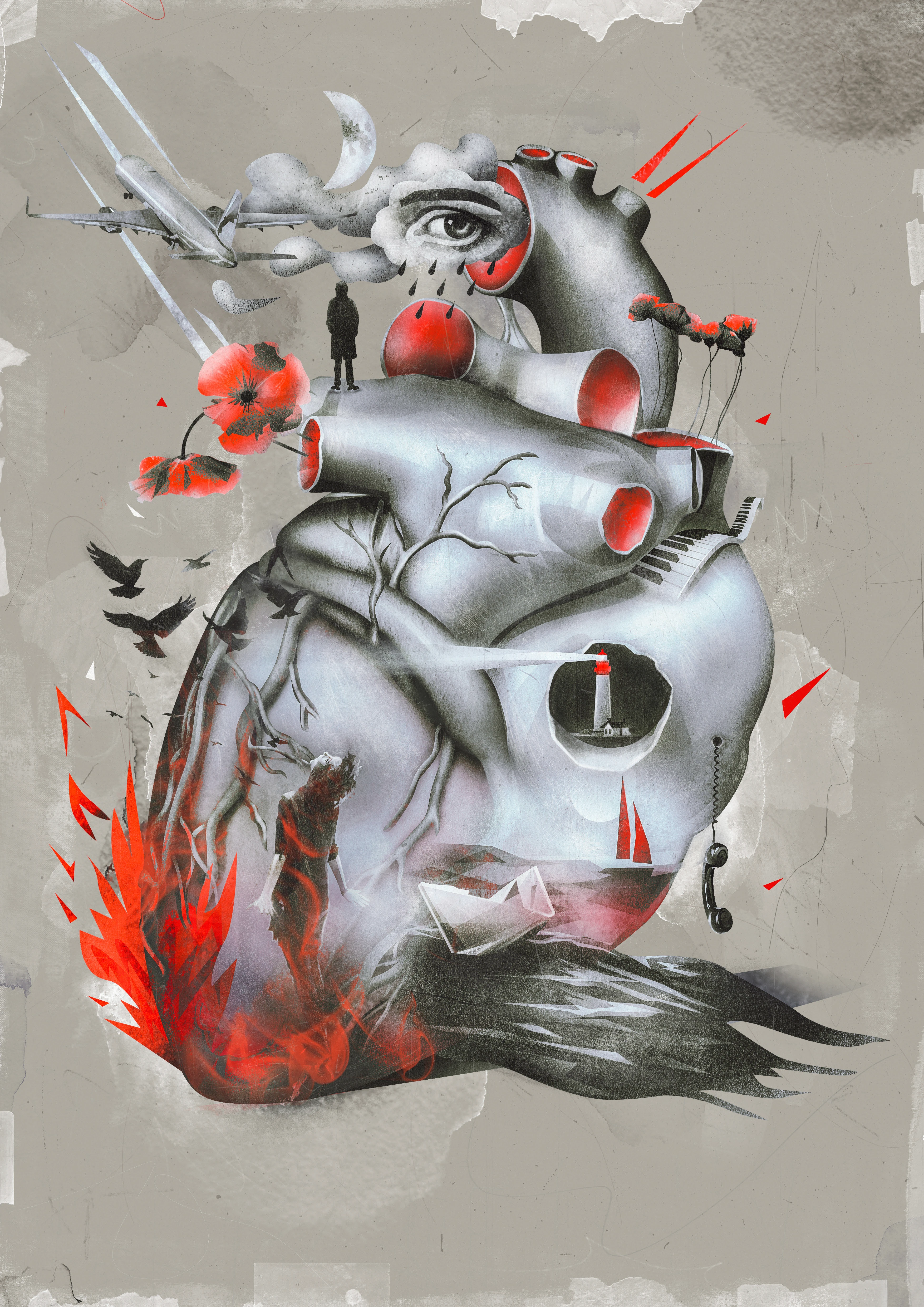 HEARTS — Изображение №8 — Иллюстрация, Графика на Dprofile