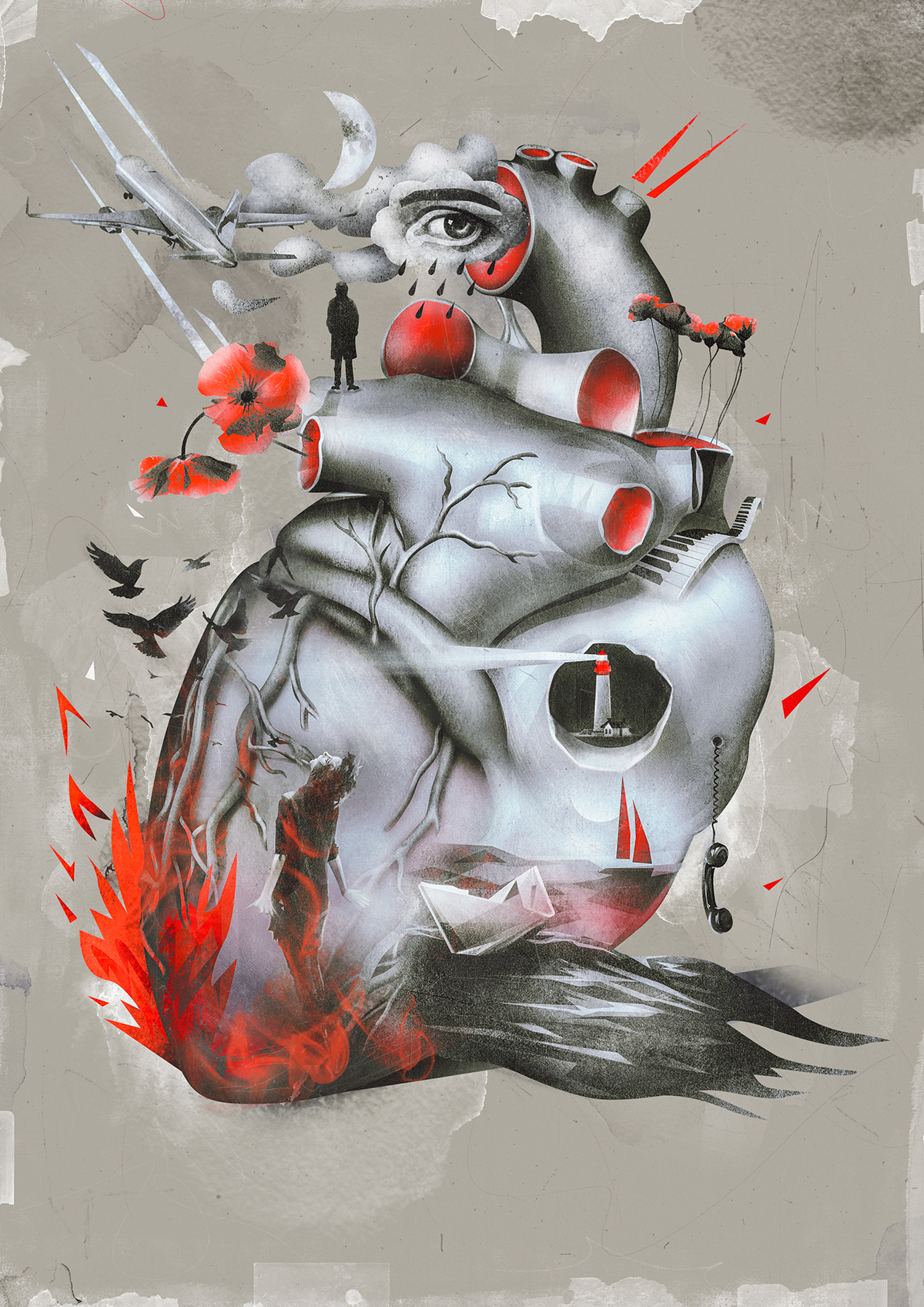 HEARTS — Изображение №3 — Иллюстрация, Графика на Dprofile