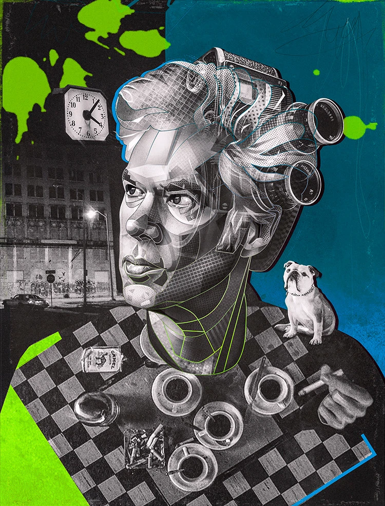 portraits-collages — Изображение №8 — Иллюстрация, Графика на Dprofile