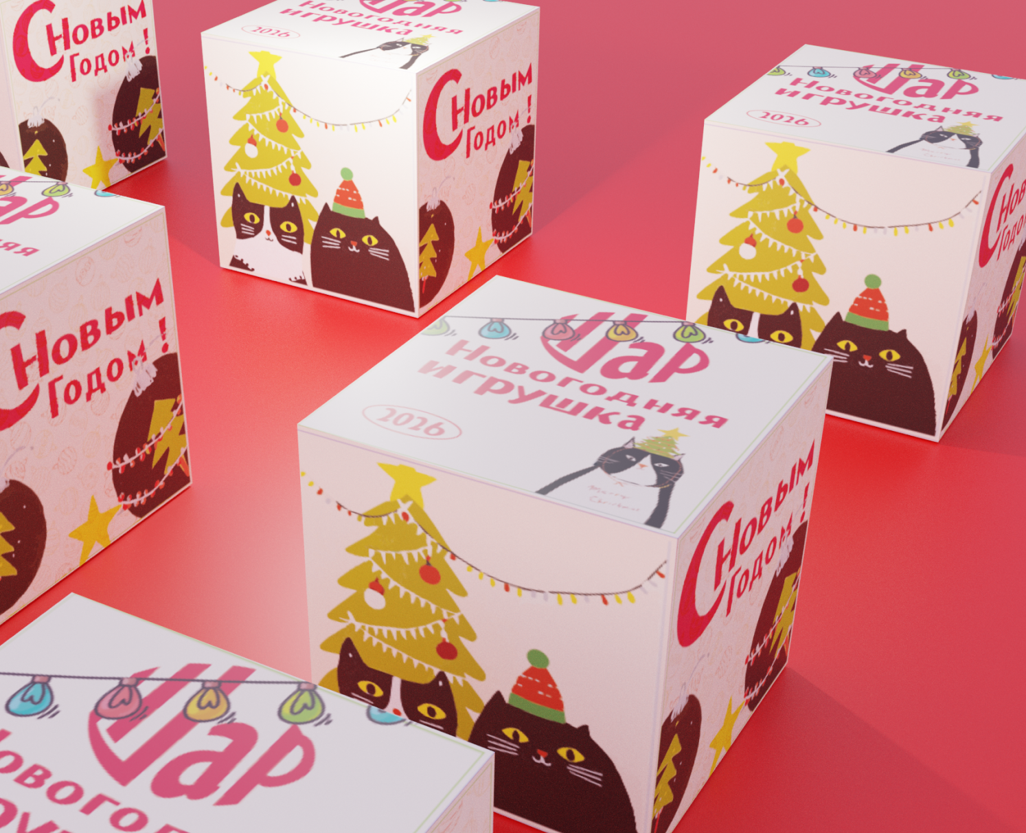 Упаковка  ёлочного шарика — Интерфейсы, Брендинг на Dprofile